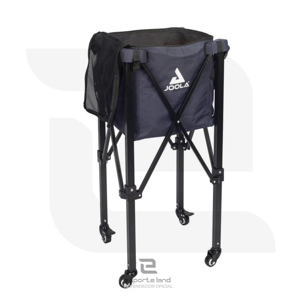 Cesto Carrinho Bolas Joola Pickleball Rodinhas Reforçado 360