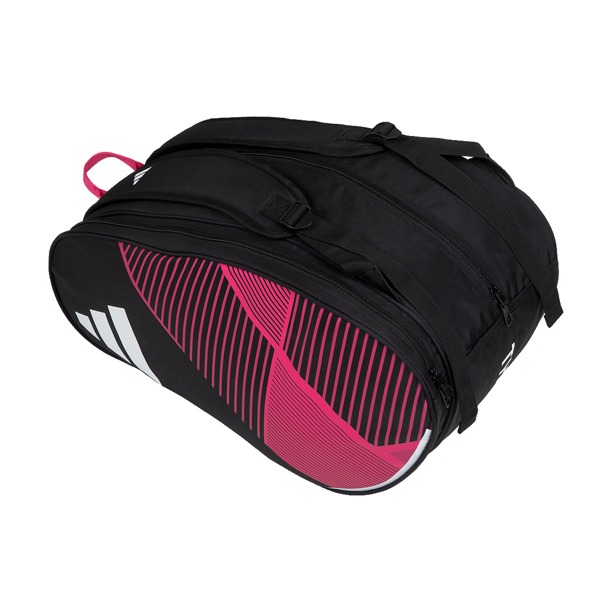 Raqueteira Adidas Control 3.3 Beach Tennis Preto e Rosa