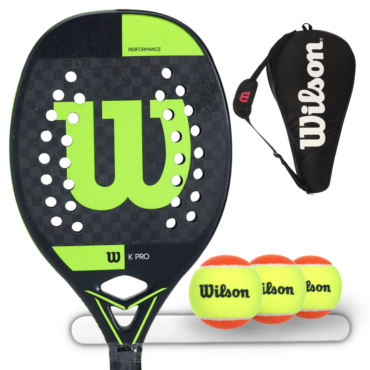 RAQUETE DE BEACH TENNIS WILSON K PRO CARBONO 12K
