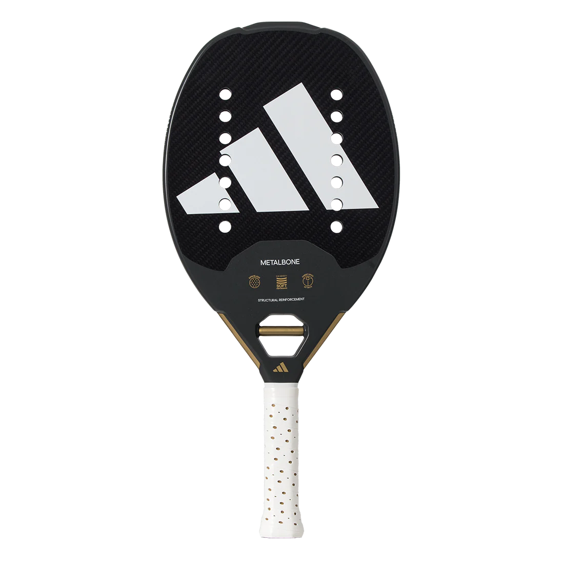 Raquete de Beach Tennis Adidas Metalbone Carbono 3K H14 Bronze