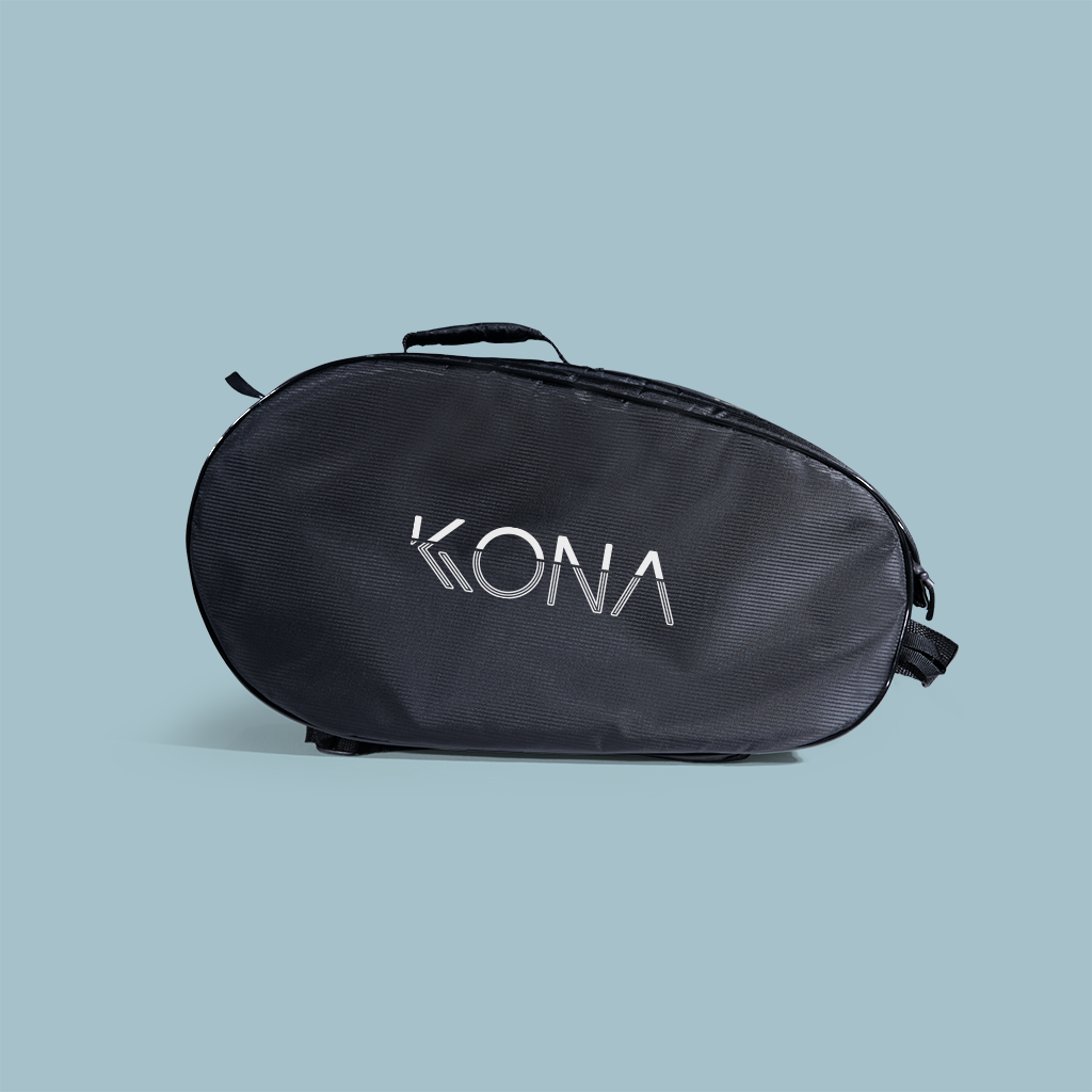 Raqueteira KONA BASIC - Preto/Branco