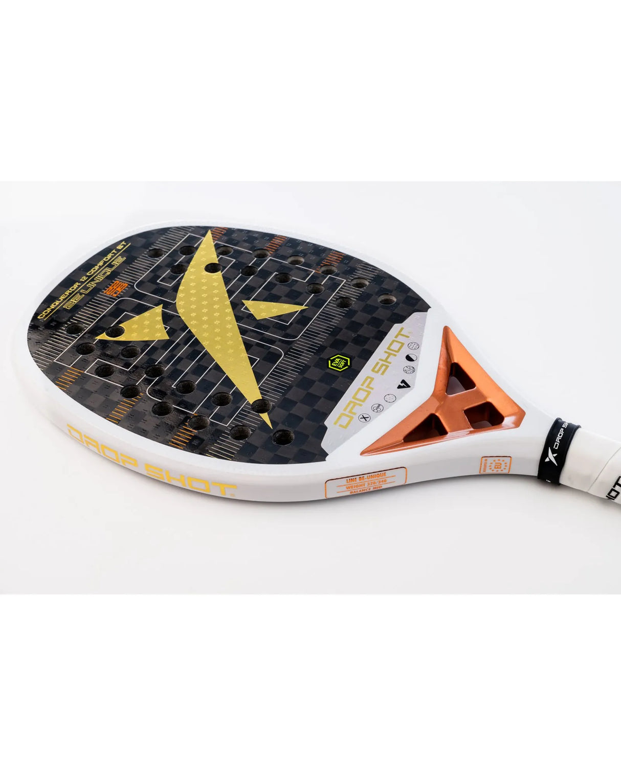 Raquete de beach tennis DROP SHOT CONQUEROR 12 COMFORT BT