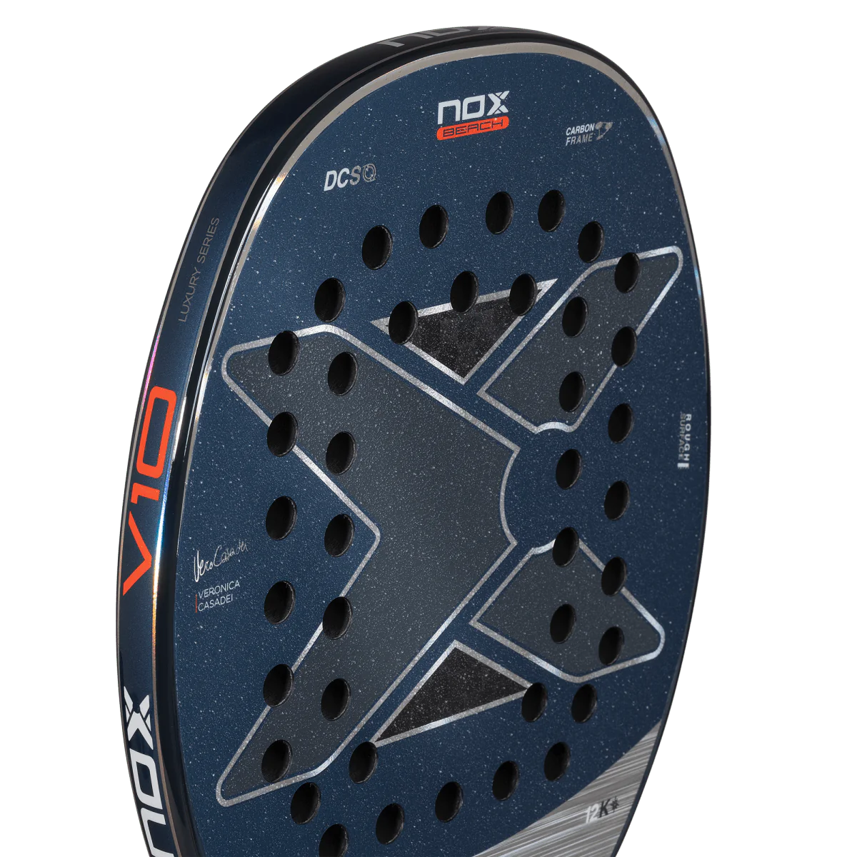 Raquete de Beach Tennis V10 2025 NOX - by Vero Casadei