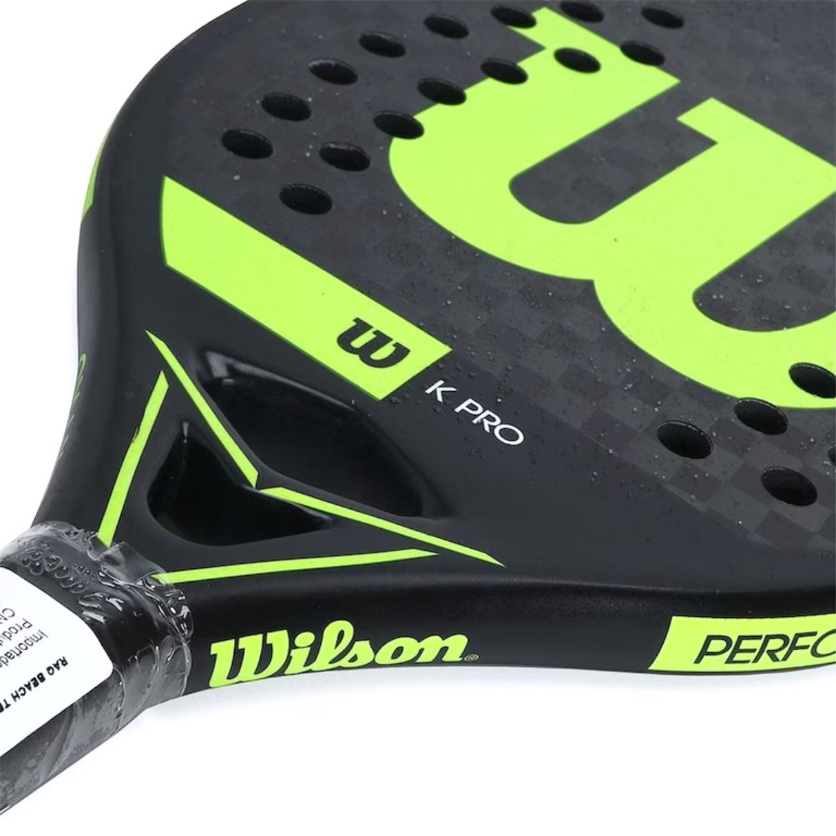 RAQUETE DE BEACH TENNIS WILSON K PRO CARBONO 12K