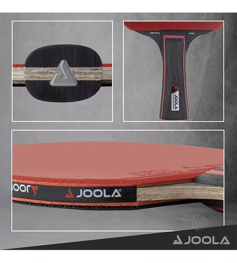Kit Tenis de Mesa JOOLA Duo Set Pro Raquetes Bolas e Capa