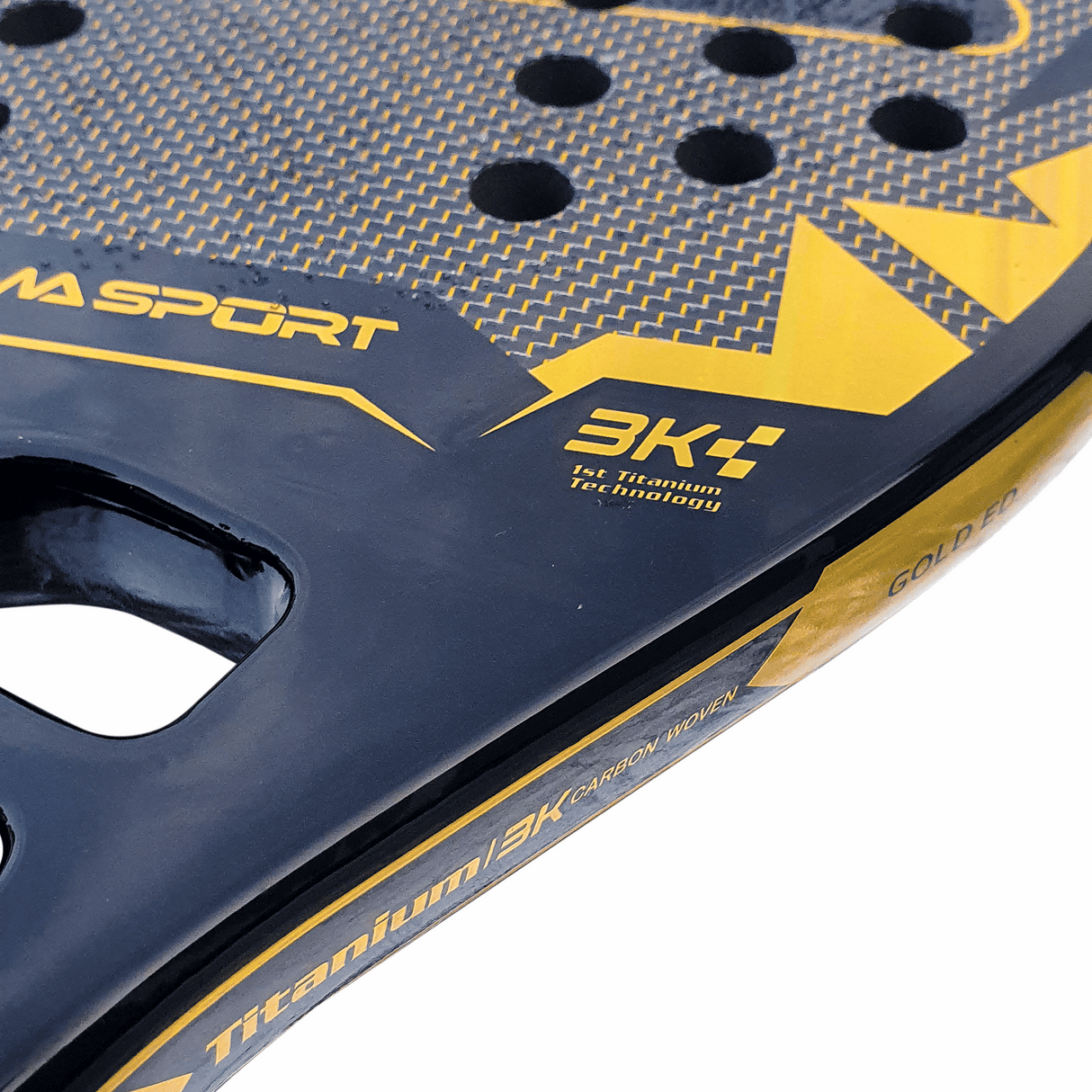 Raquete de Beach Tennis Kronos Gold Titanium Amasport