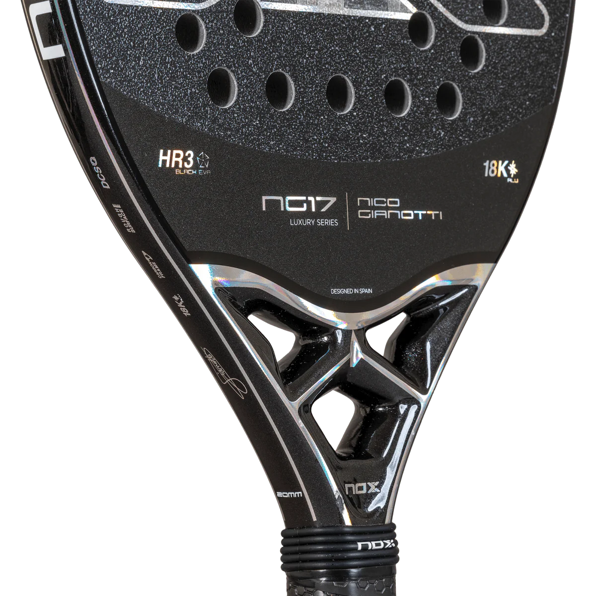 Raquete de Beach Tennis NG17 Nova by Nico Gianotti +Brindes