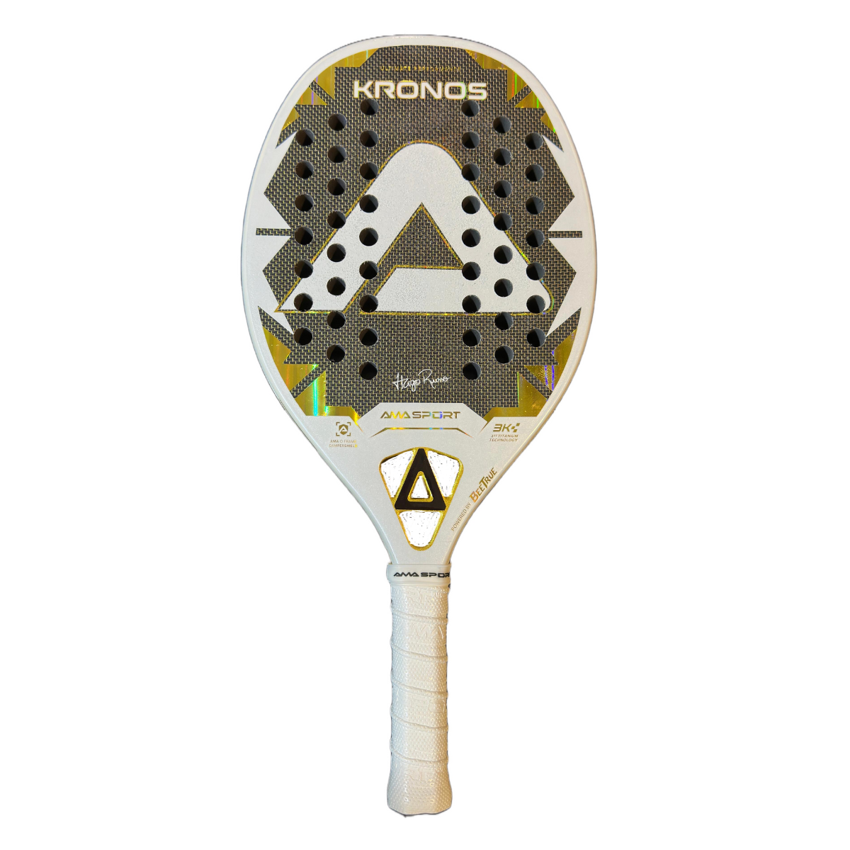 Raquete de Beach Tennis Kronos White Hugo Russo Amasport