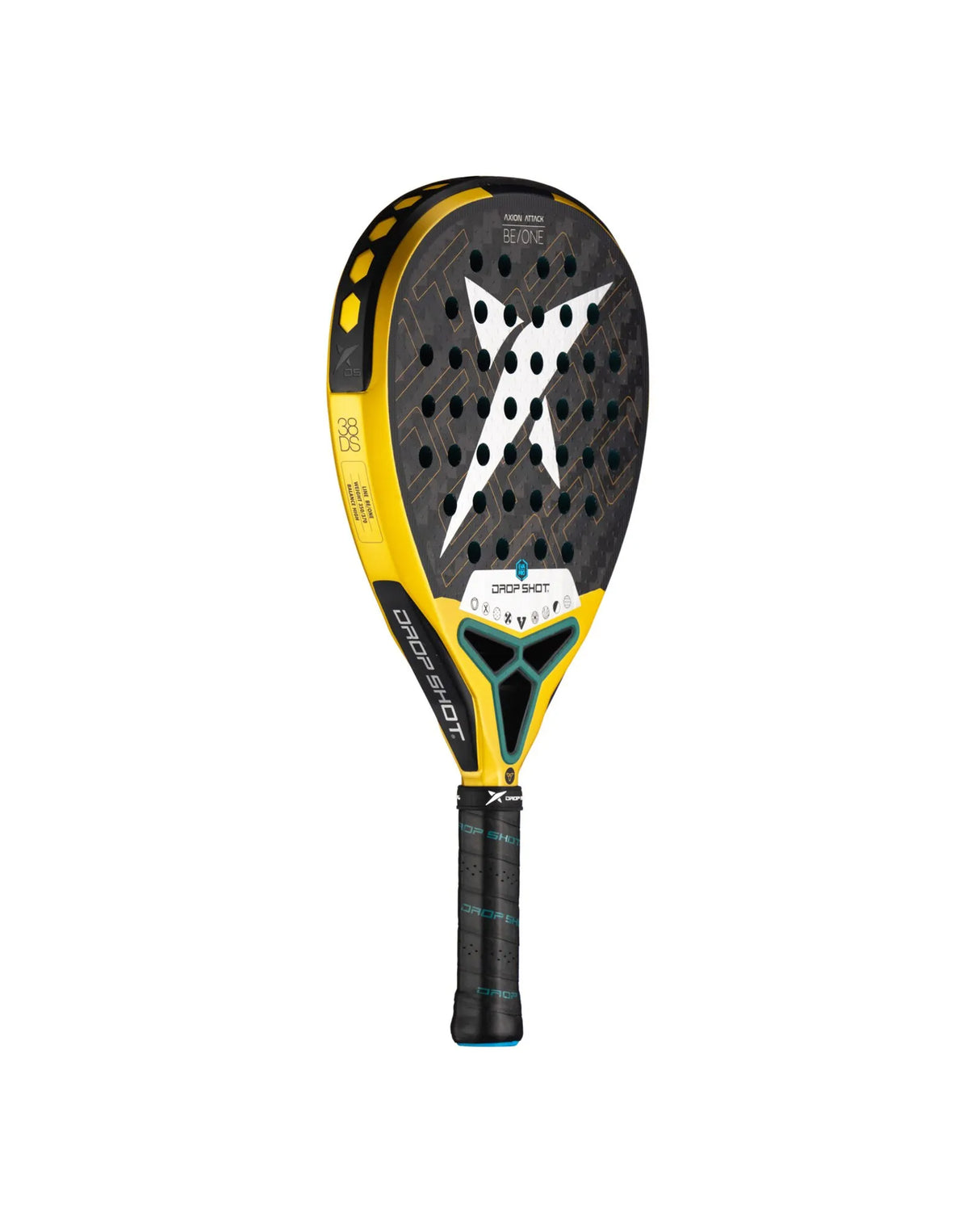 Raquete de padel DROP SHOT AXION ATTACK Joe Sanz 18K 2024