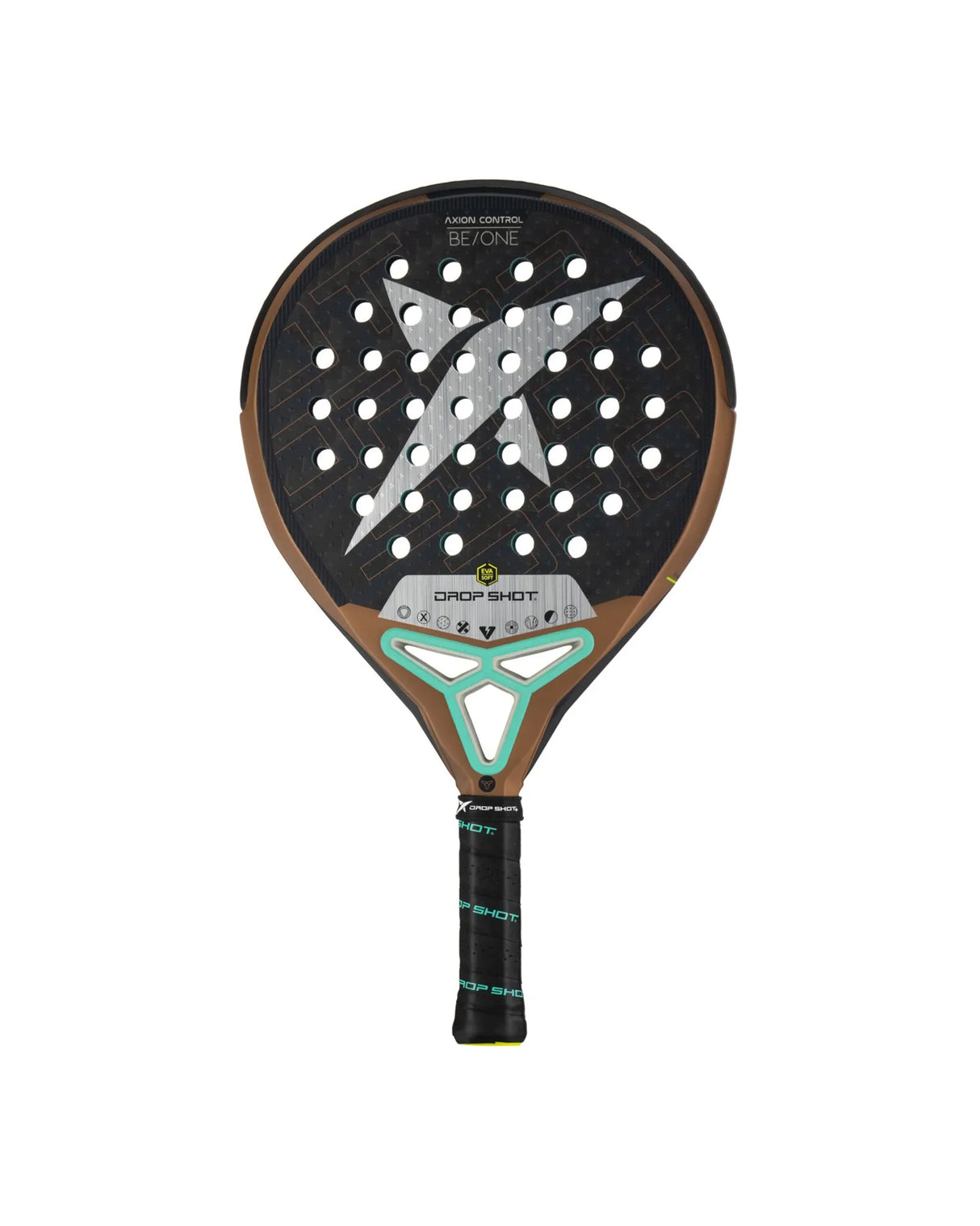 Raquete de padel DROP SHOT AXION CONTROL Joe Sanz 18K 2024
