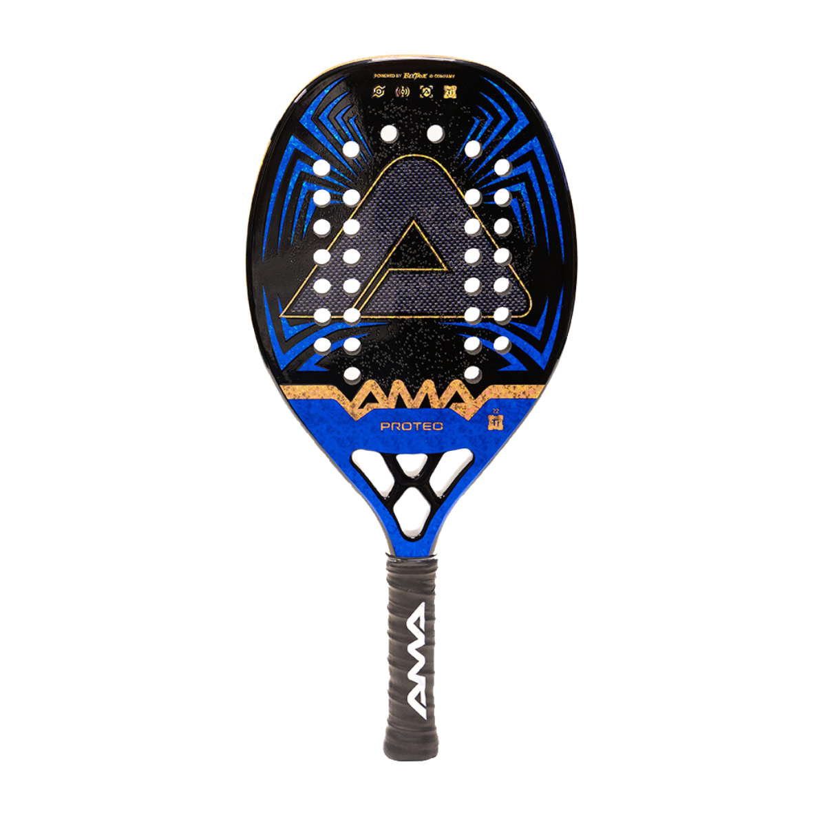Raquete de Beach Tennis Proteo Amasport Carbono 3K +Brindes