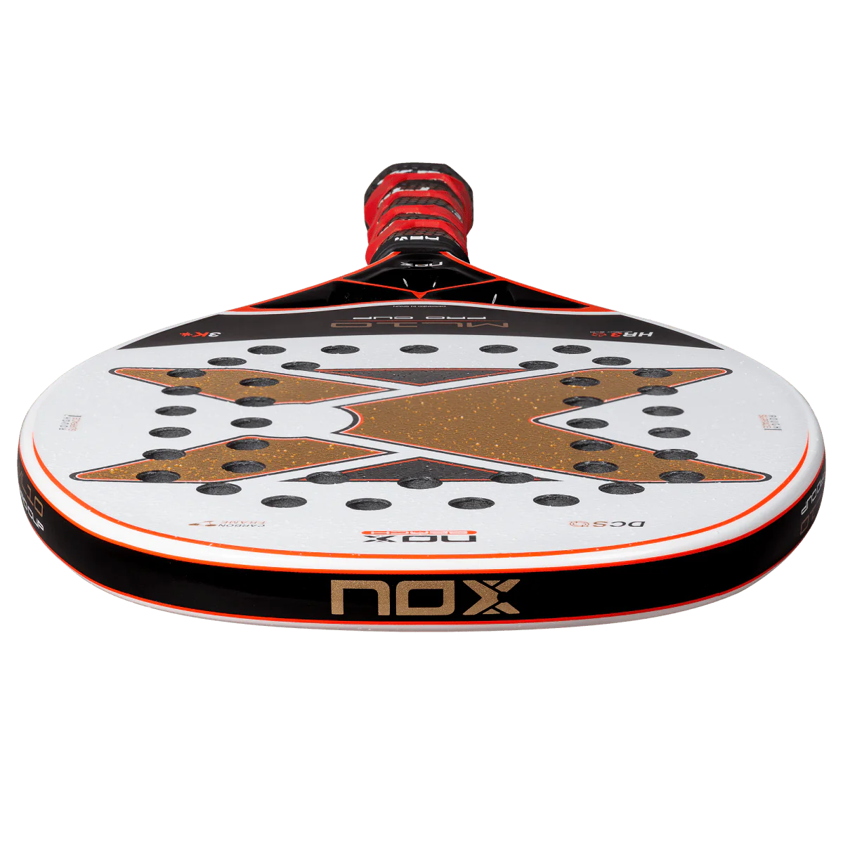 Raquete de Beach Tennis Nox ML10 Pro Cup Carbono 3K 2025