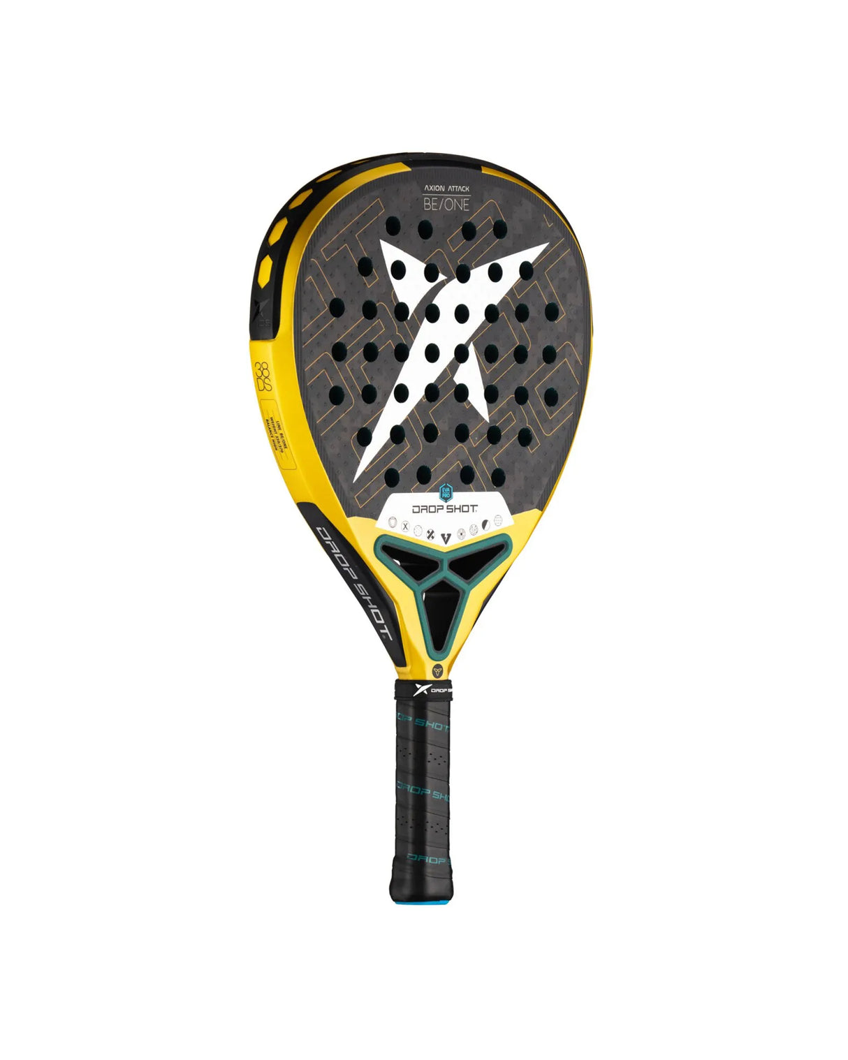 Raquete de padel DROP SHOT AXION ATTACK Joe Sanz 18K 2024