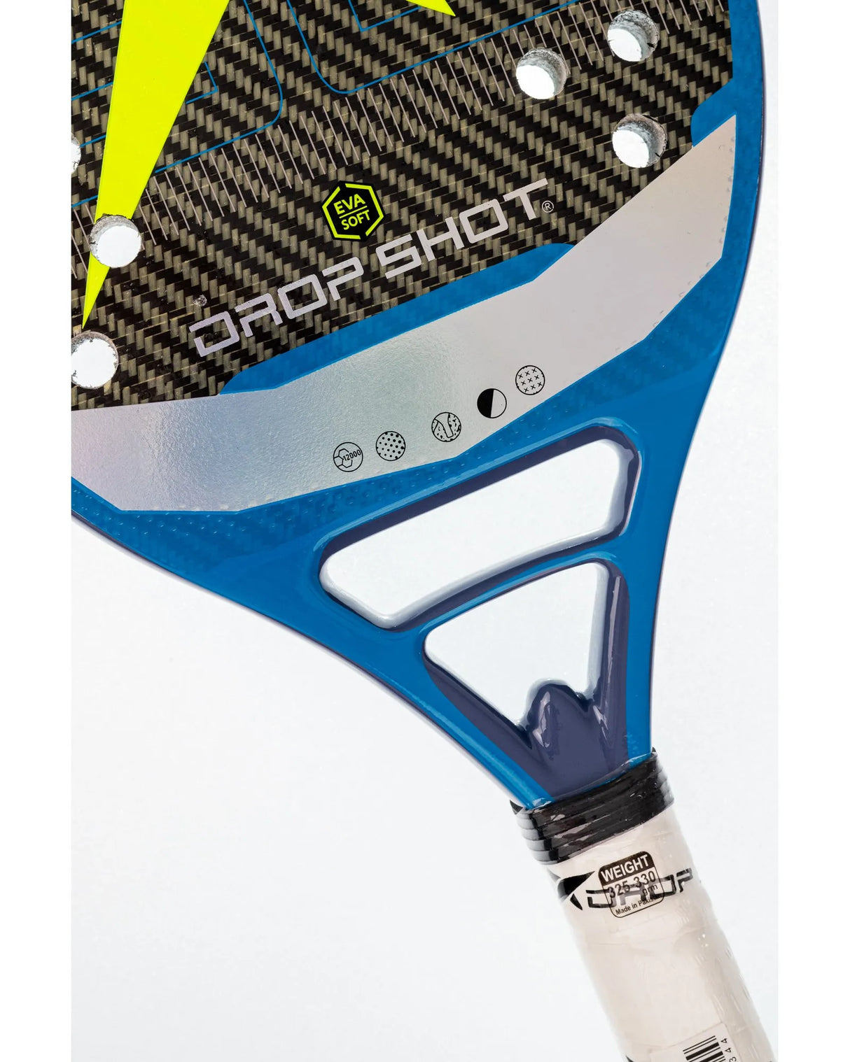 Raquete de beach tennis DROP SHOT SPECTRO 9.0 BT