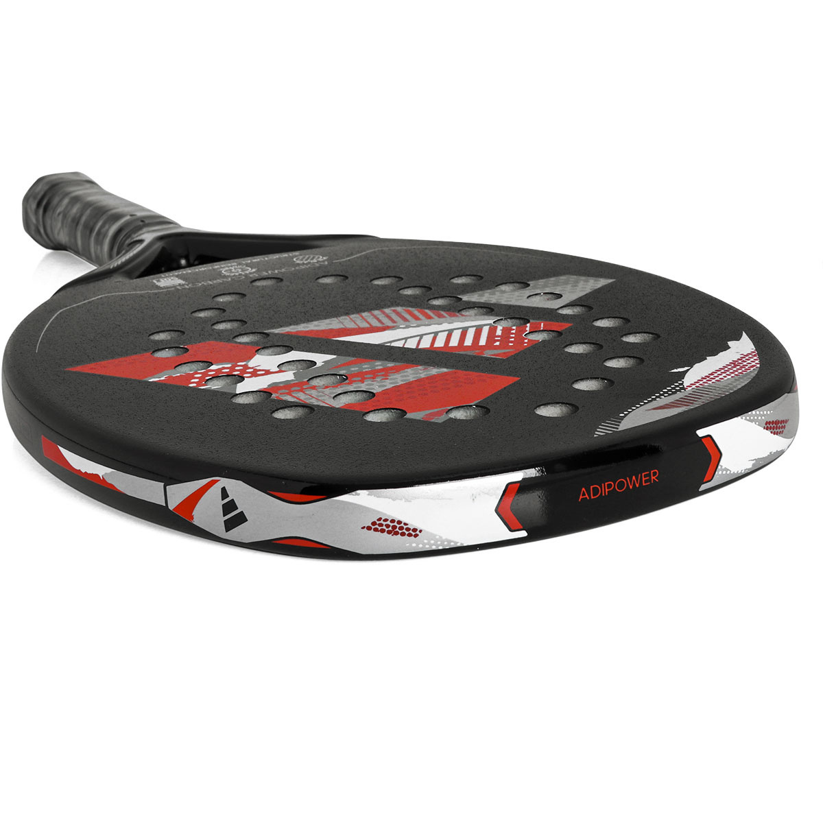 Raquete de Beach Tennis Adidas Adipower W H34 Preta/Vermelha