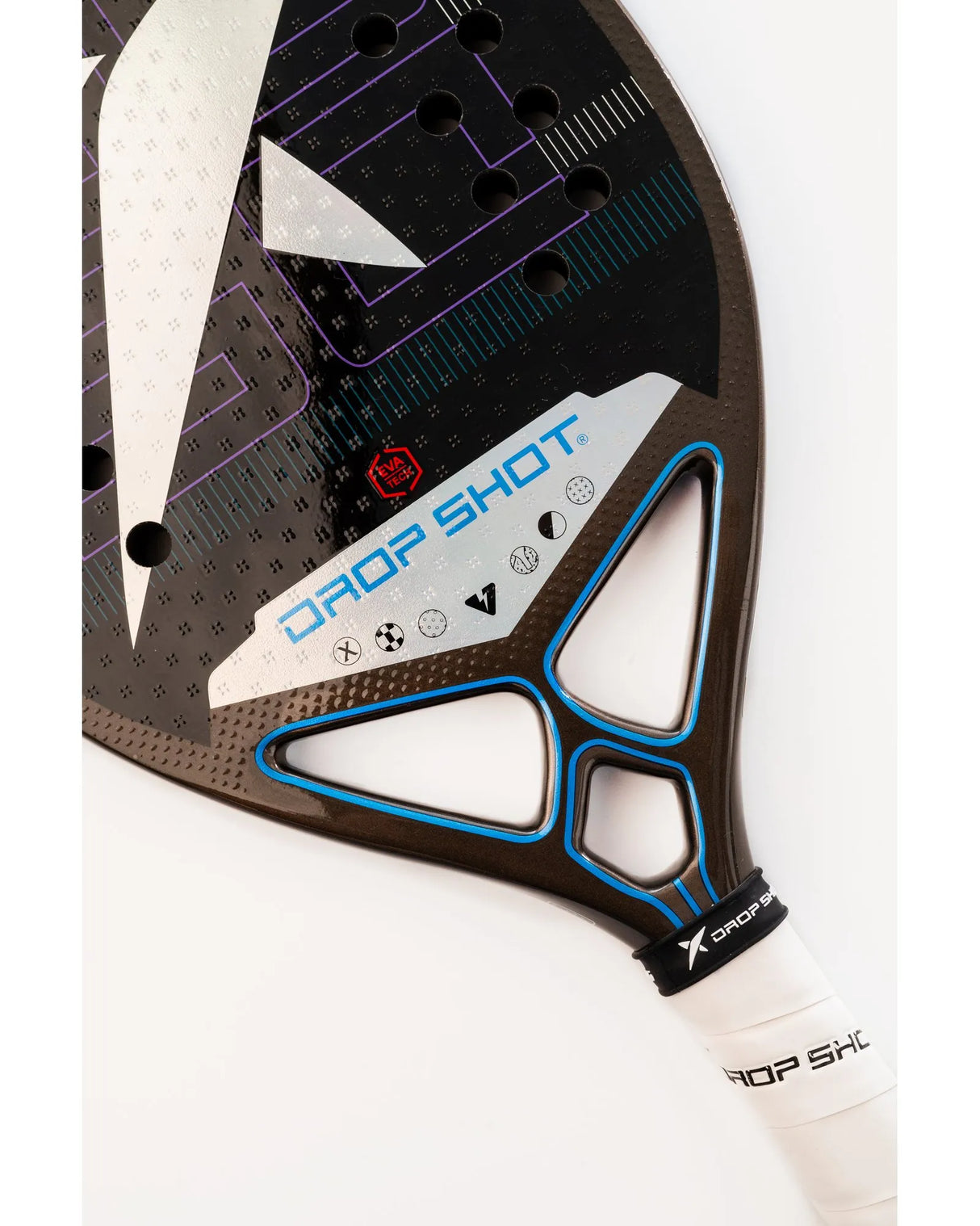 Raquete de beach tennis DROP SHOT CONQUEROR 12 TECH BT