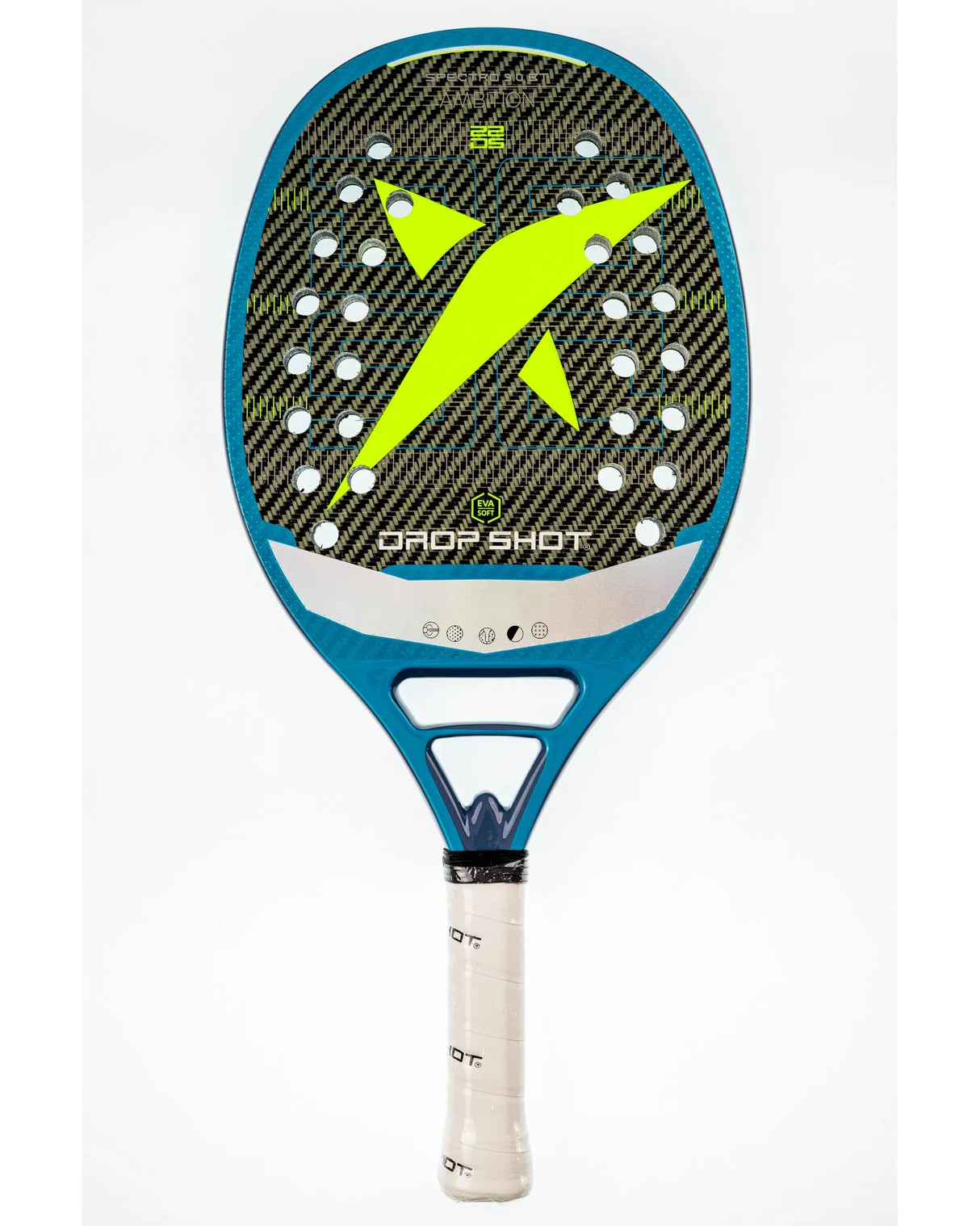 Raquete de beach tennis DROP SHOT SPECTRO 9.0 BT