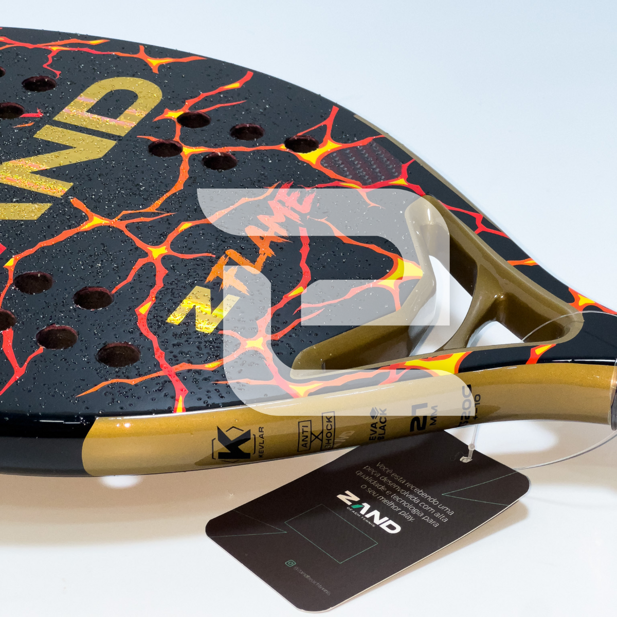 Raquete de Beach Tennis Zand Z Flame Flaminia Daina 2024/25