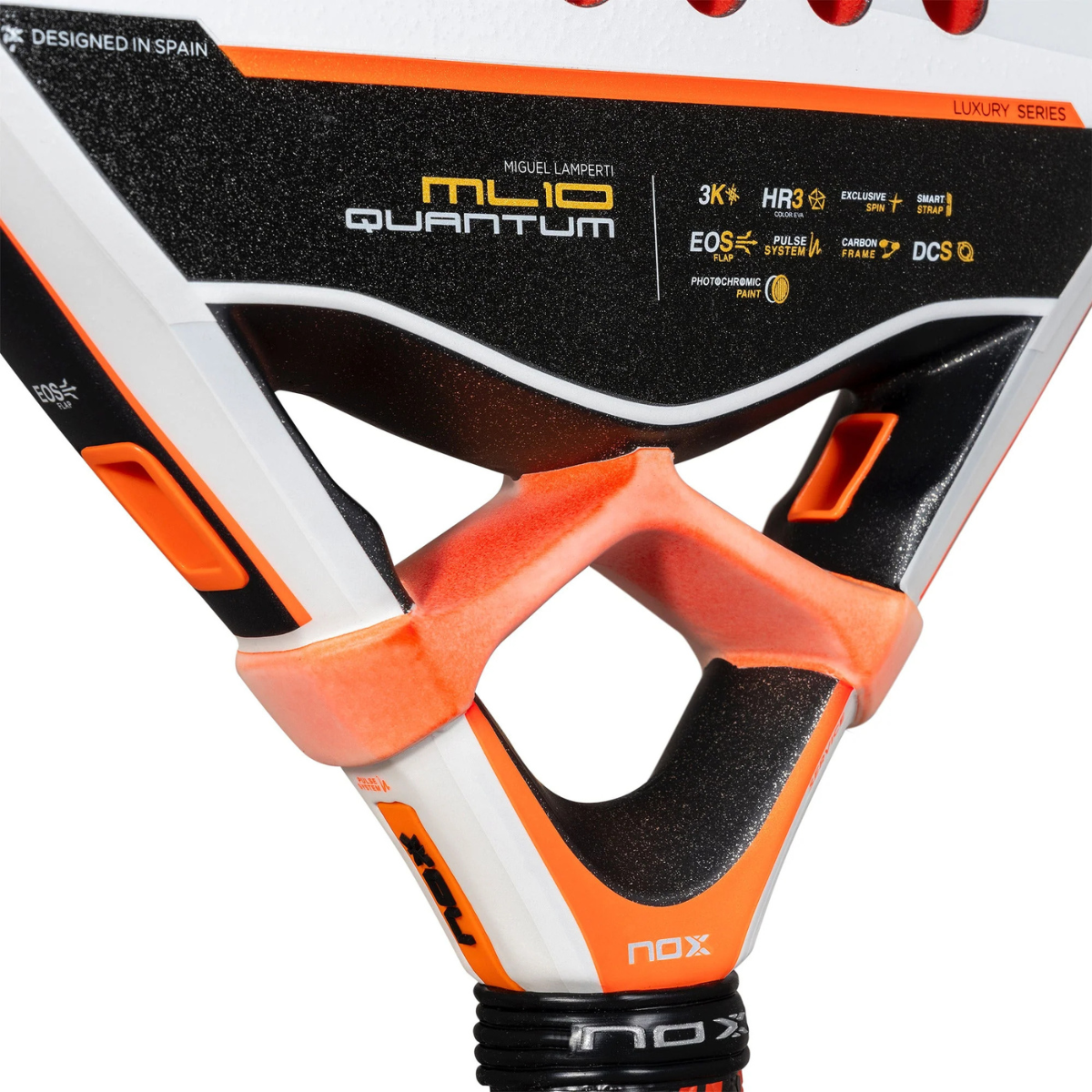 Raquete de Padel Nox Ml10 Quantum 3K Miguel Lamperti