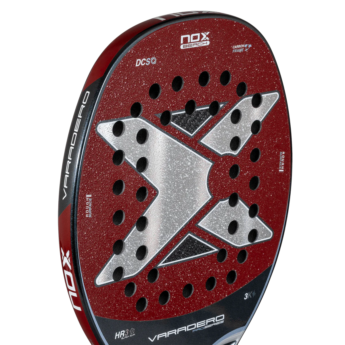 Raquete de Beach Tennis Nox Varadero Carbono 3K +Brindes