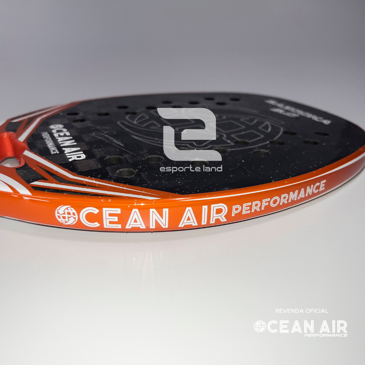 RAQUETE DE BEACH TENNIS OCEAN AIR BAZOOKA 6.0 CARBONO 15K