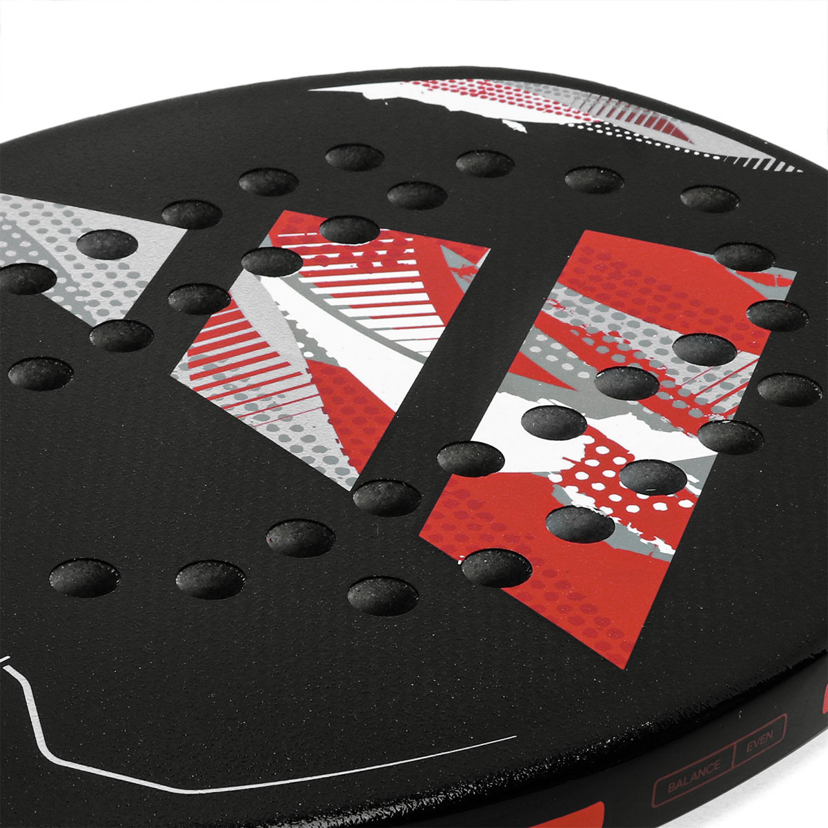 Raquete de Beach Tennis Adidas Adipower W H34 Preta/Vermelha