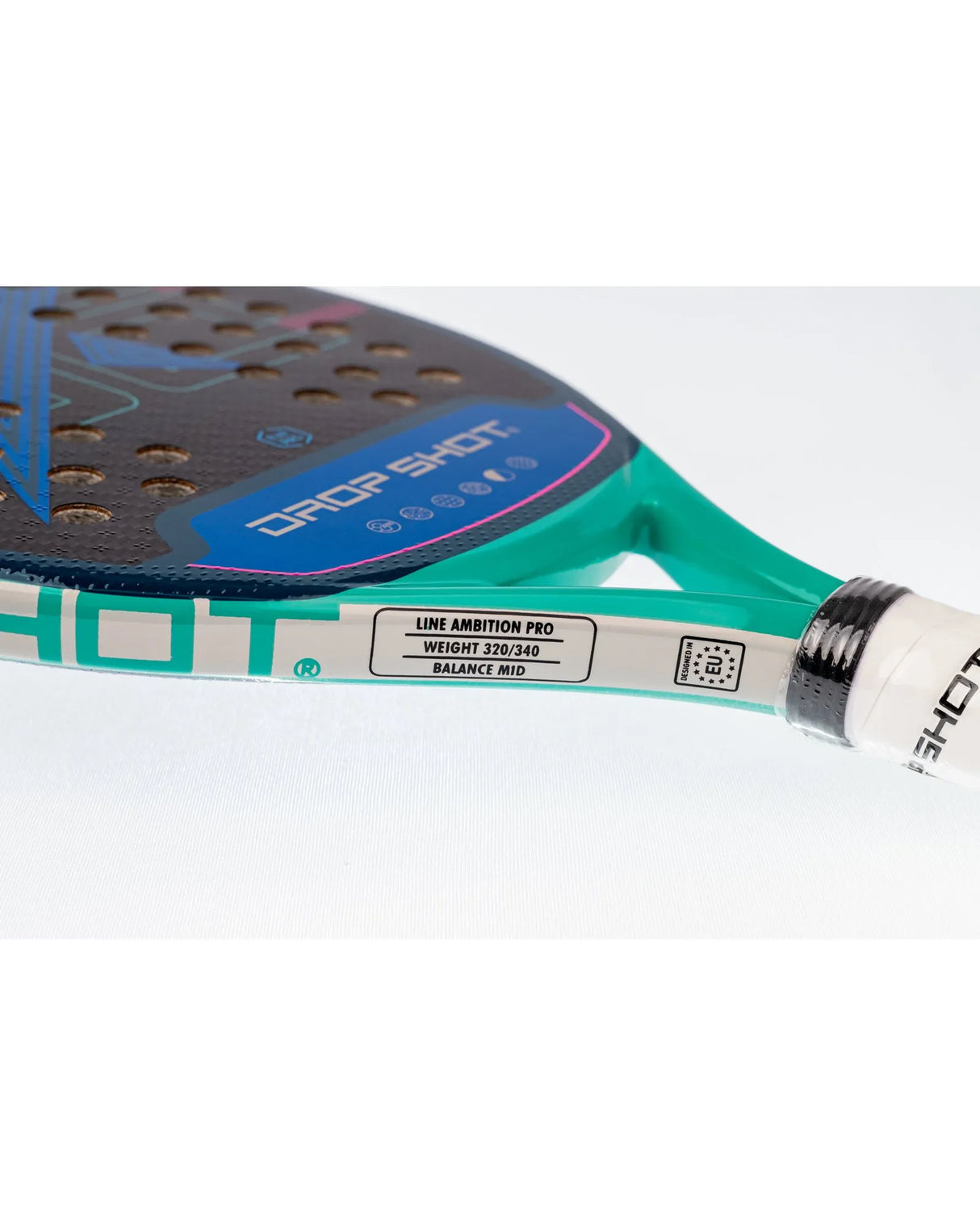 Raquete de beach tennis DROP SHOT PREMIUM PRO 2.0 BT 2024