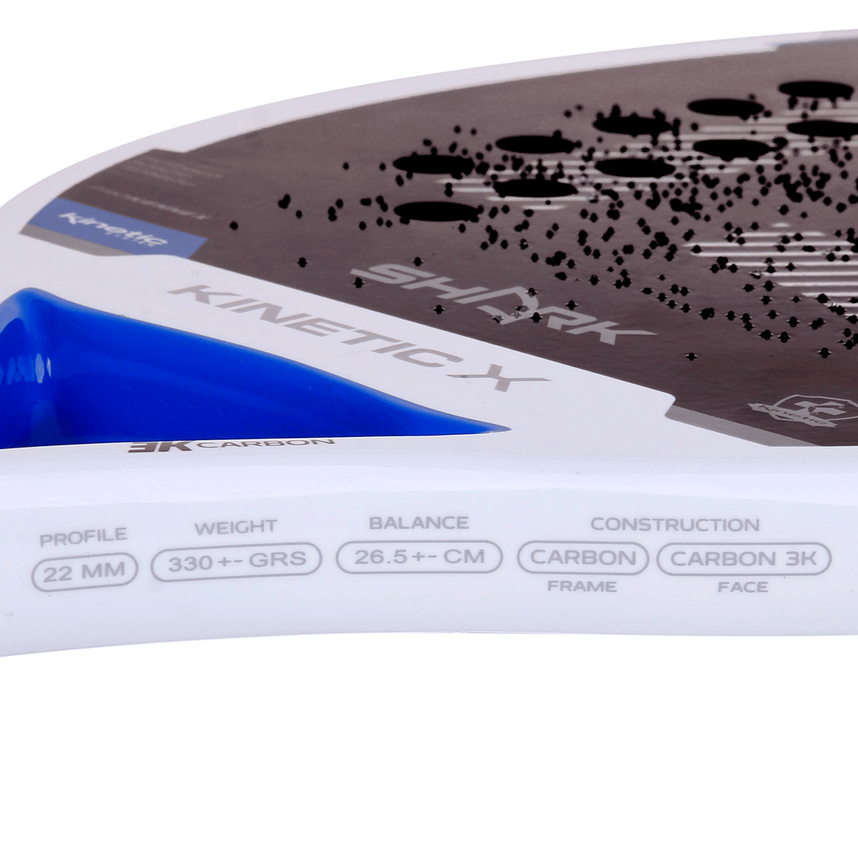 RAQUETE DE BEACH TENNIS SHARK KINETIC X BLUE