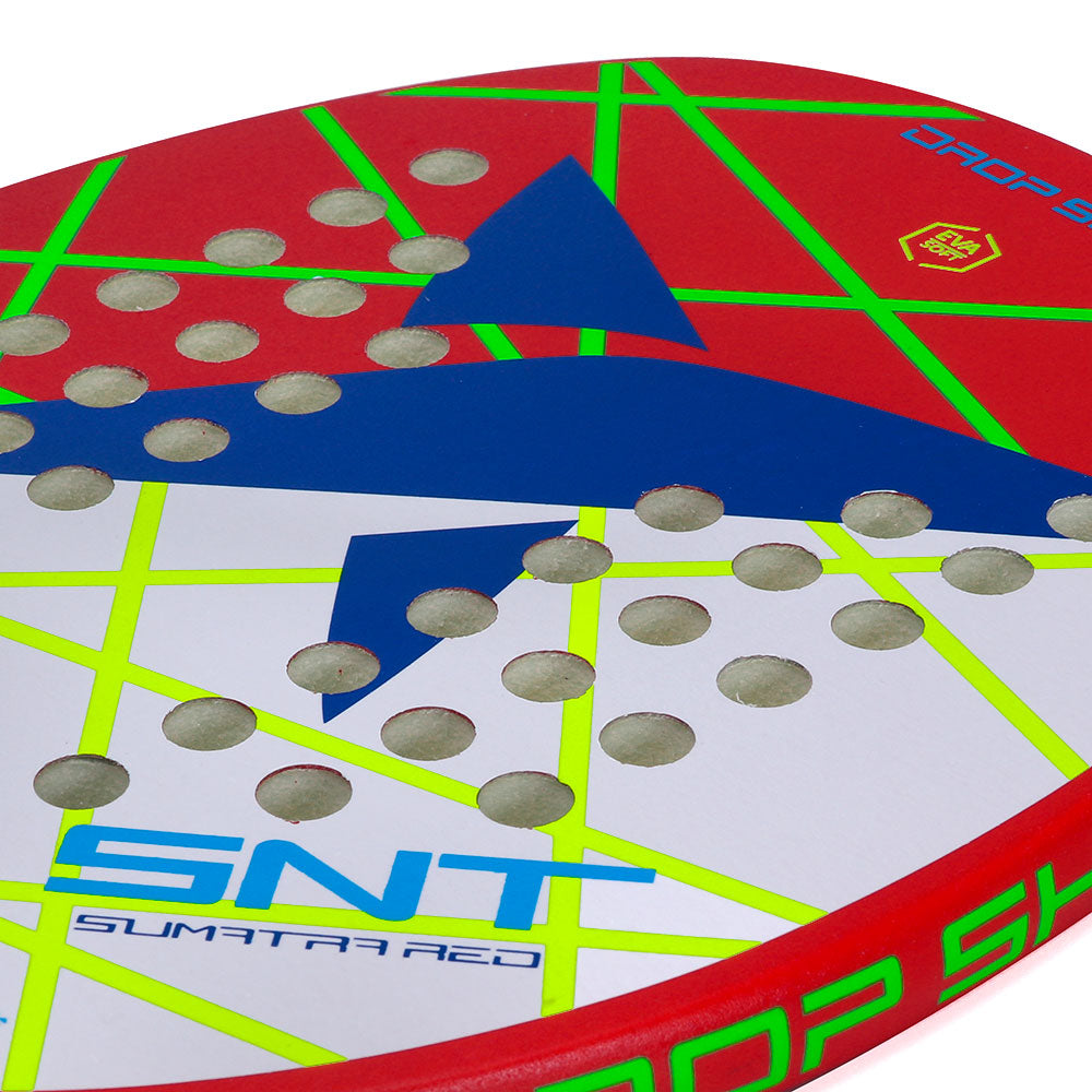 Raquete de beach tennis DROP SHOT SUMATRA RED BT