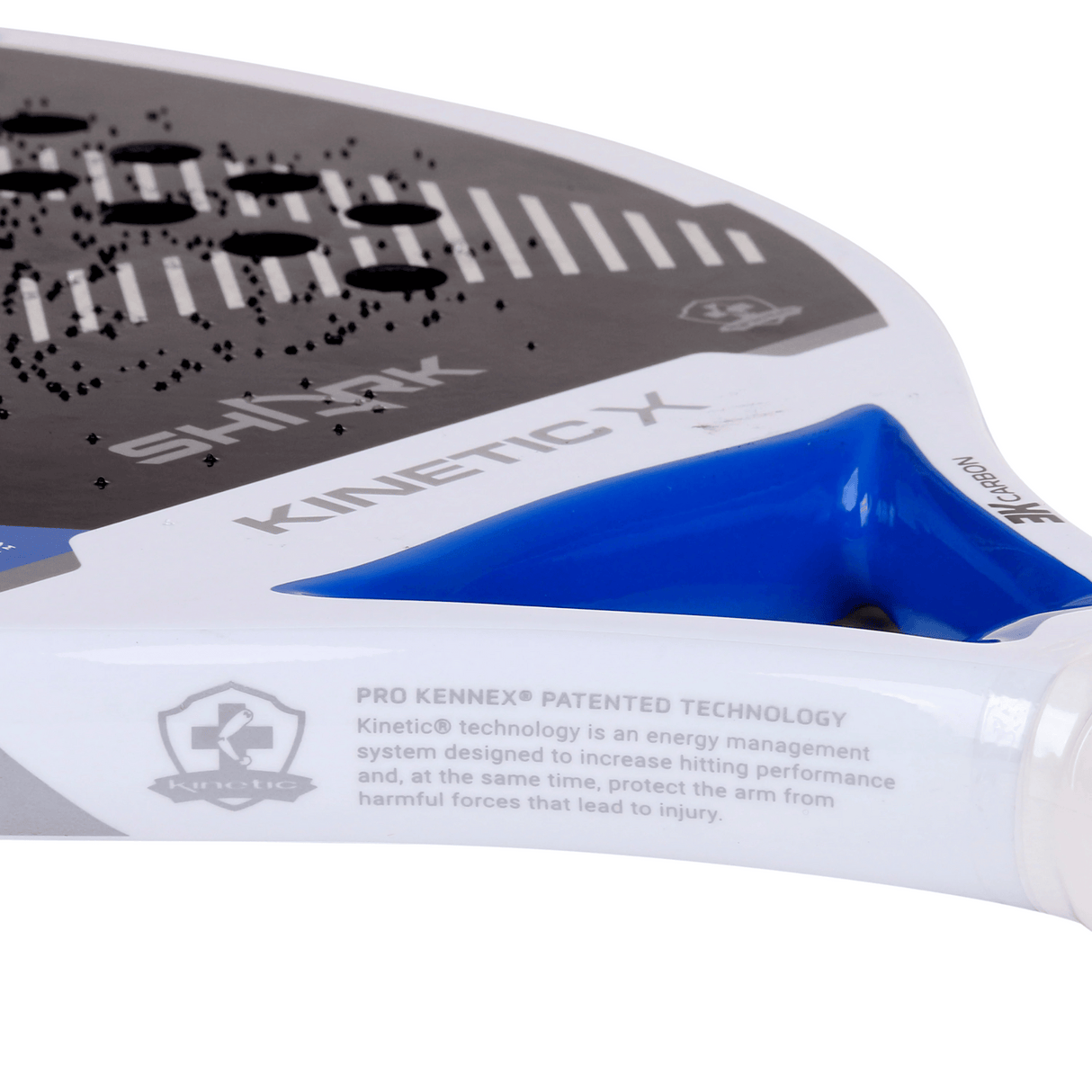 RAQUETE DE BEACH TENNIS SHARK KINETIC X BLUE