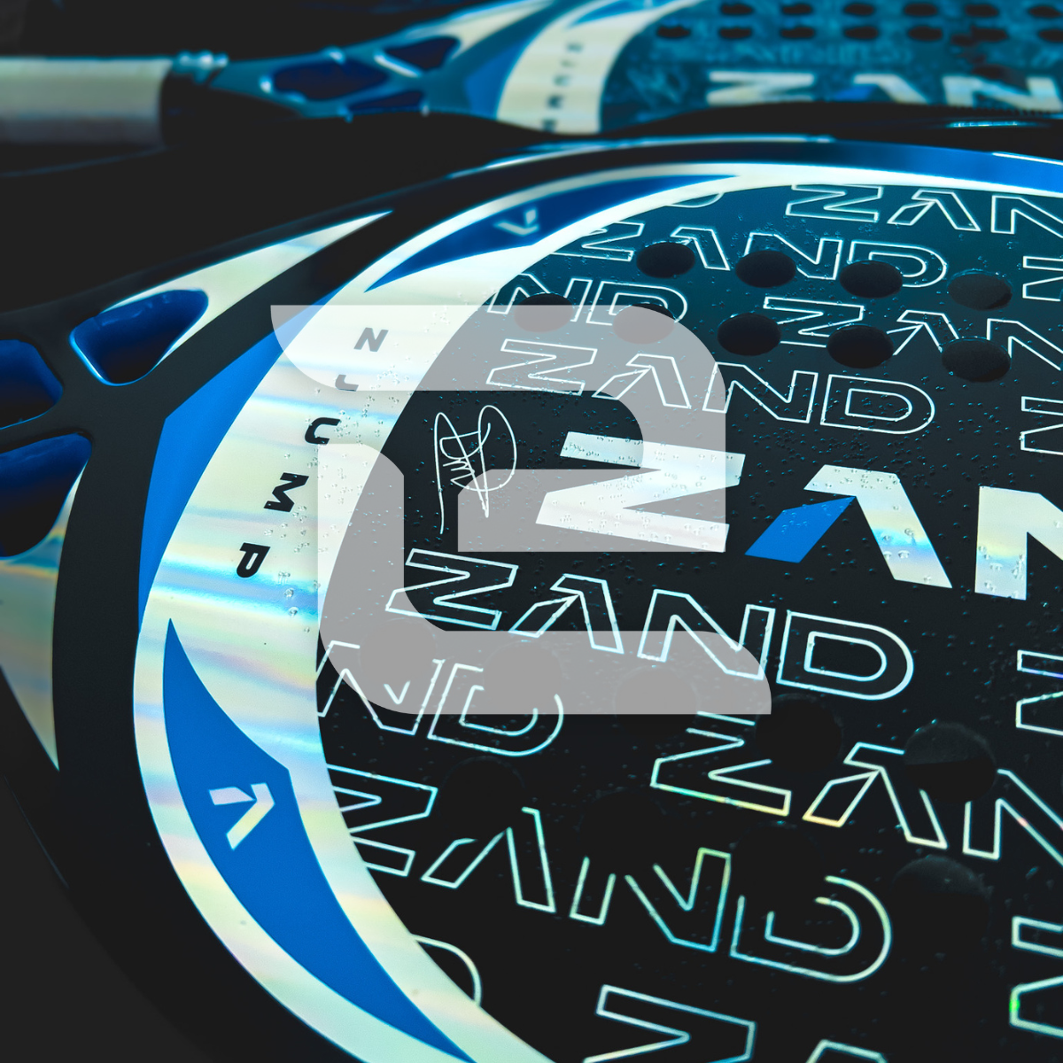 Raquete de Beach Tennis Zand Z Jump Daniel Mola 3K +Brindes