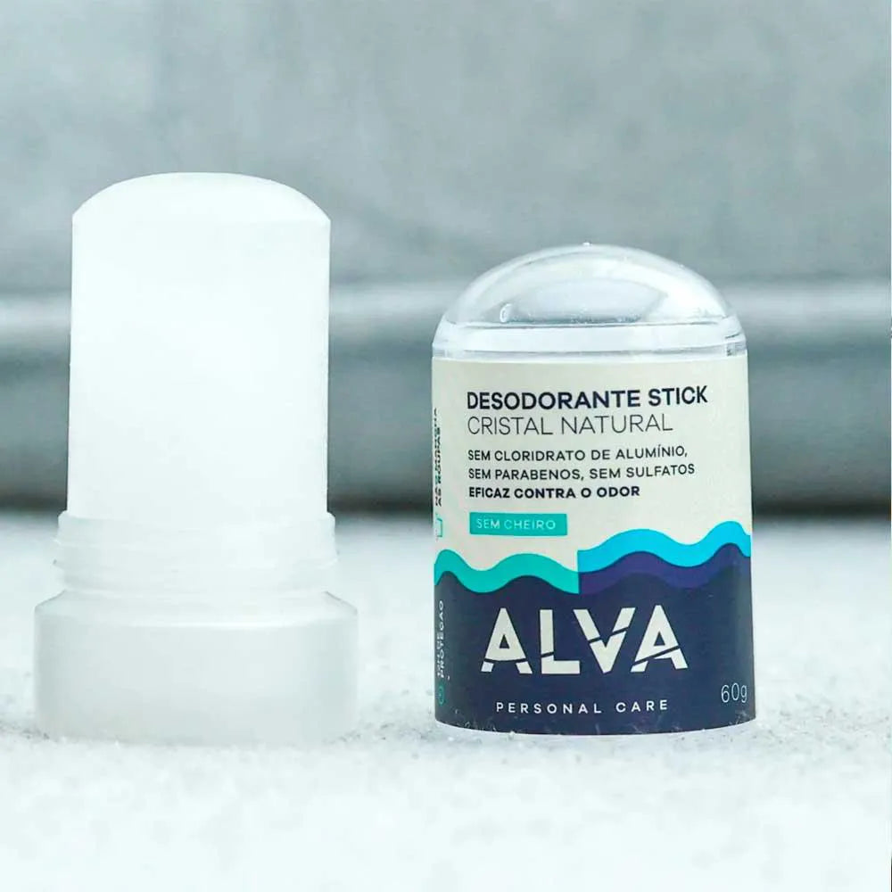 DESODORANTE KRISTALL SENSITIVE ALVA 60g - VEG