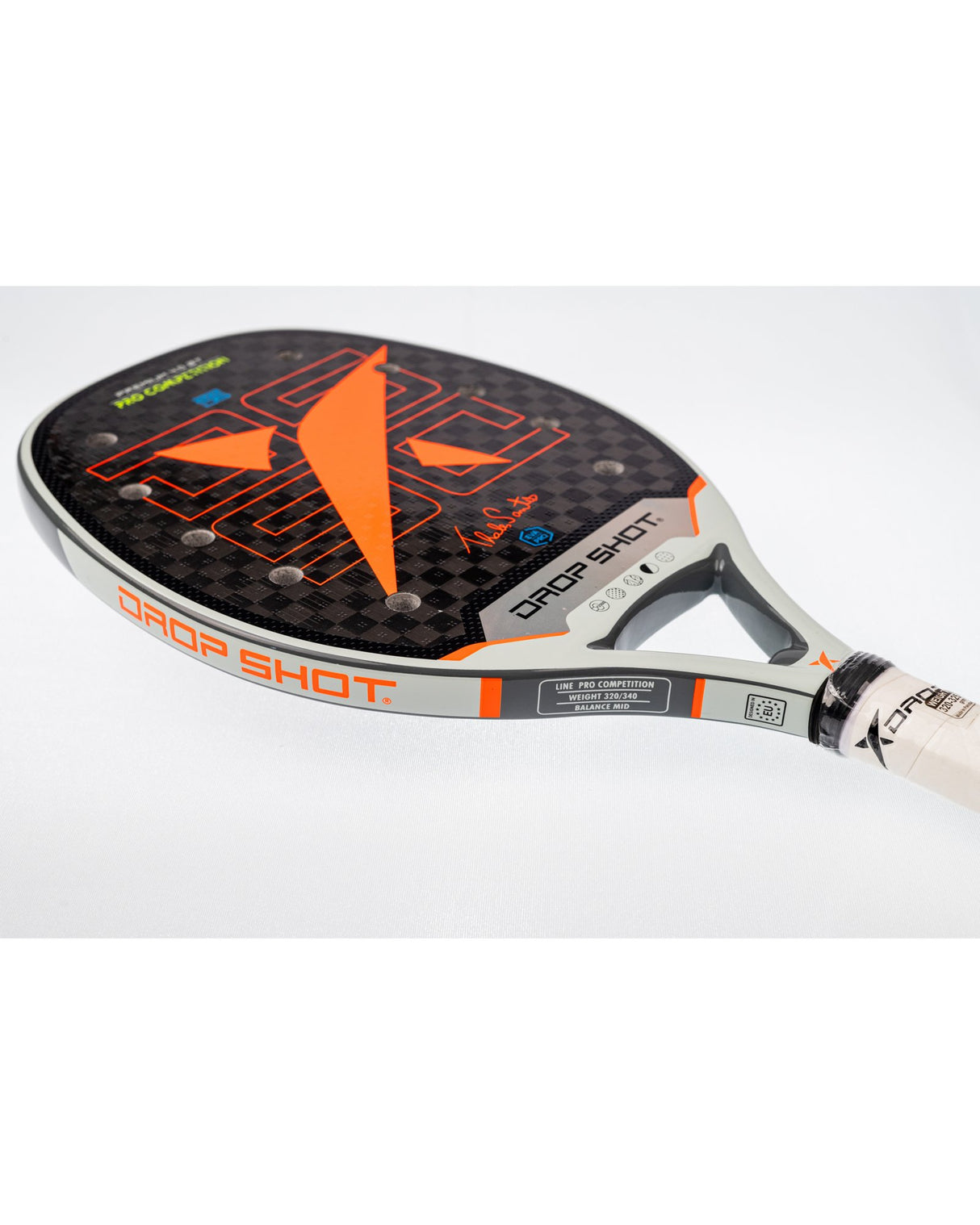Raquete de beach tennis DROP SHOT PREMIUM 4.0 BT THALES SANTOS 2024