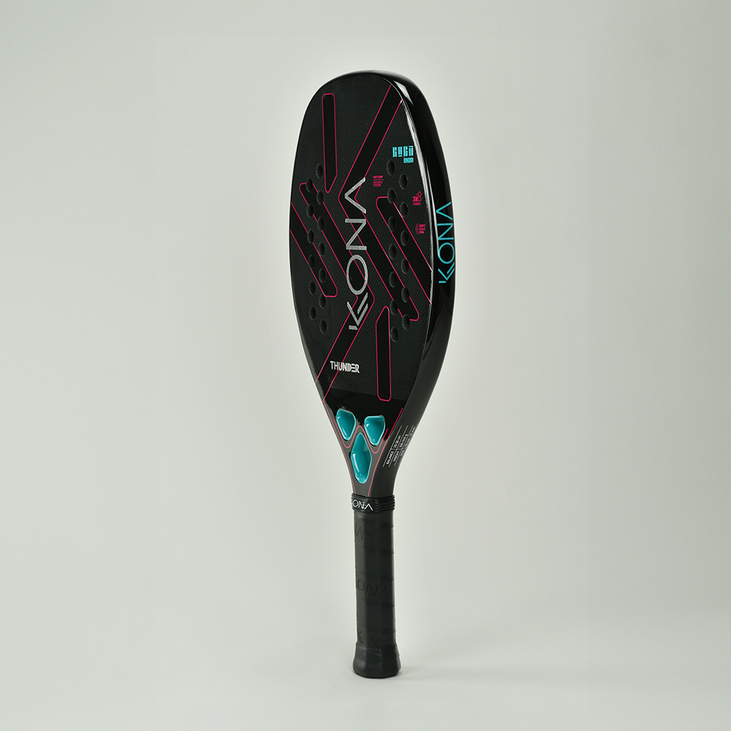 Raquete de Beach Tennis KONA THUNDER BLACK 2024