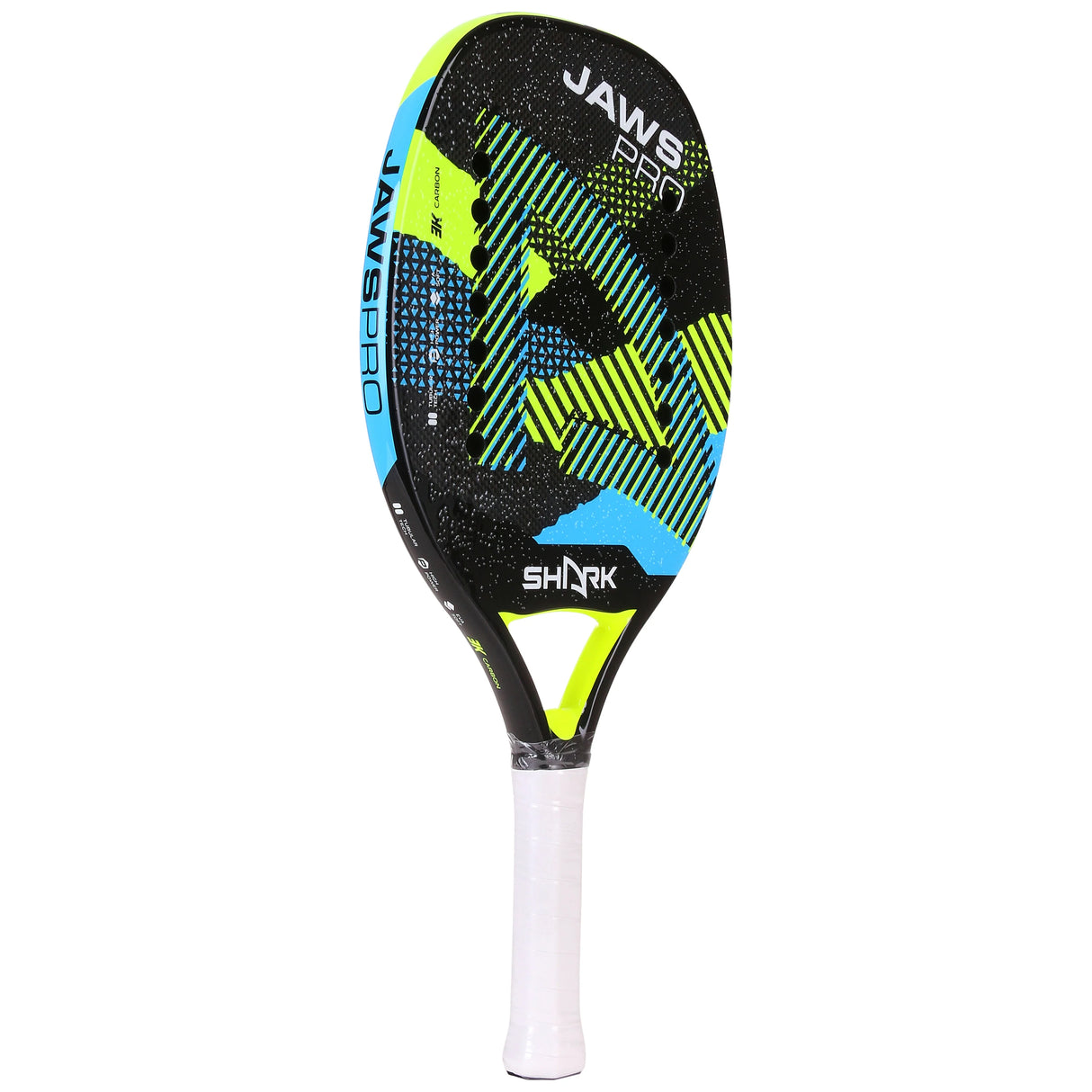 Raquete Beach Tennis Shark Jaws Pro 2024 Carbono 3k