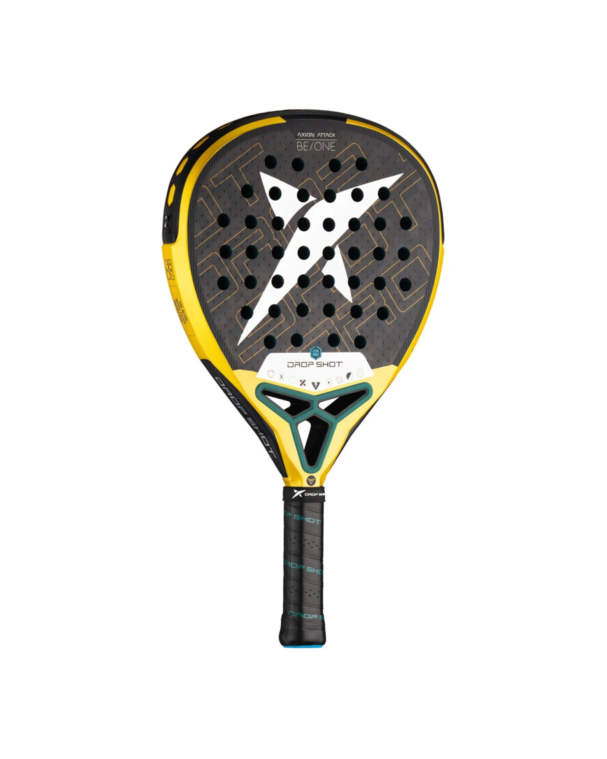 Raquete de padel DROP SHOT AXION ATTACK Joe Sanz 18K 2024