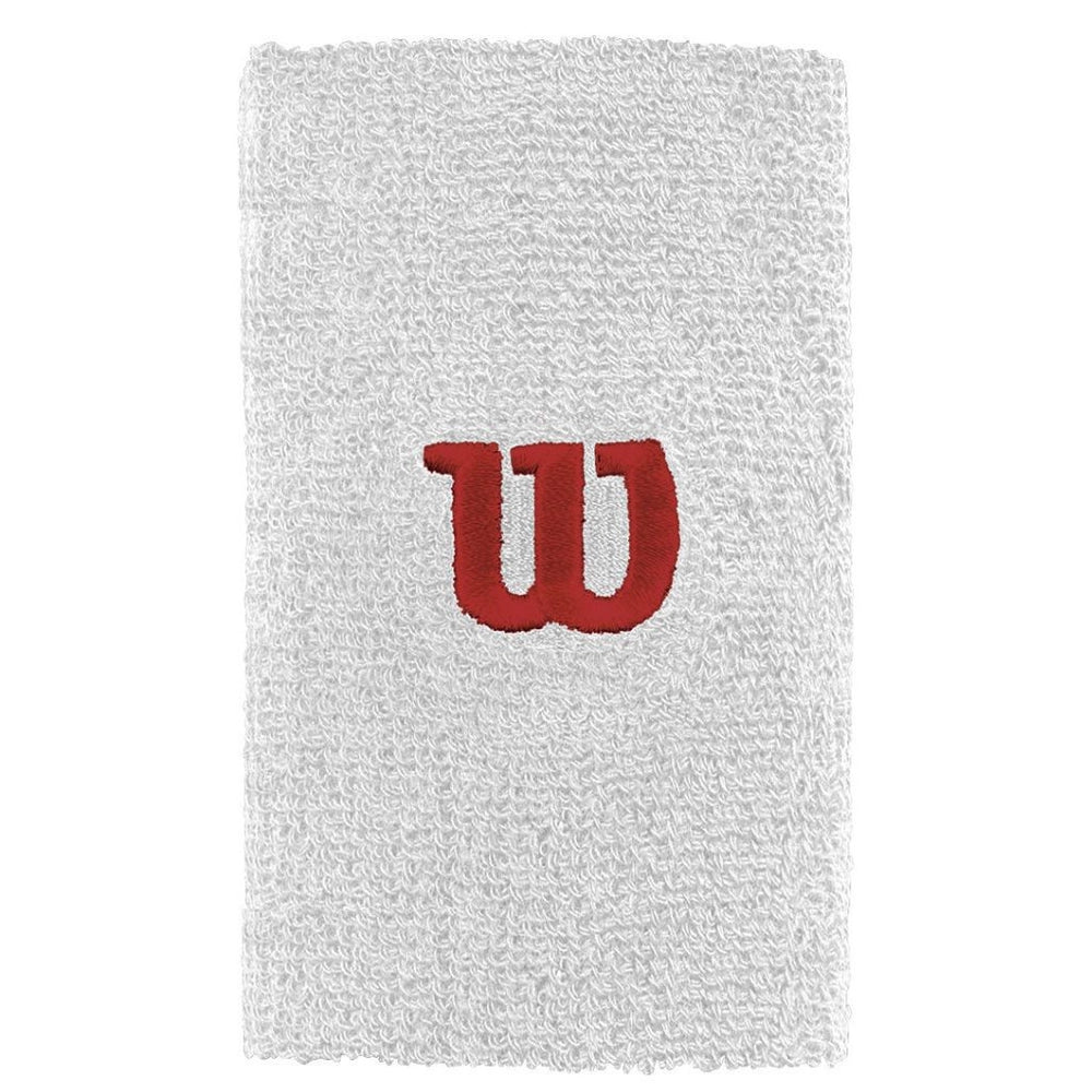 Munhequeira Wilson Branca E Vermelho Longa Par MLB27067059