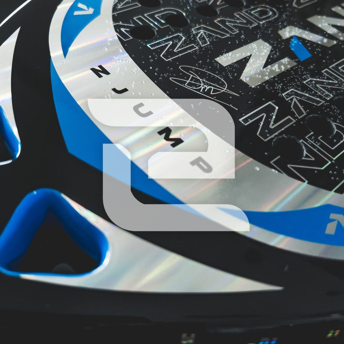 Raquete de Beach Tennis Zand Z Jump Daniel Mola 3K +Brindes