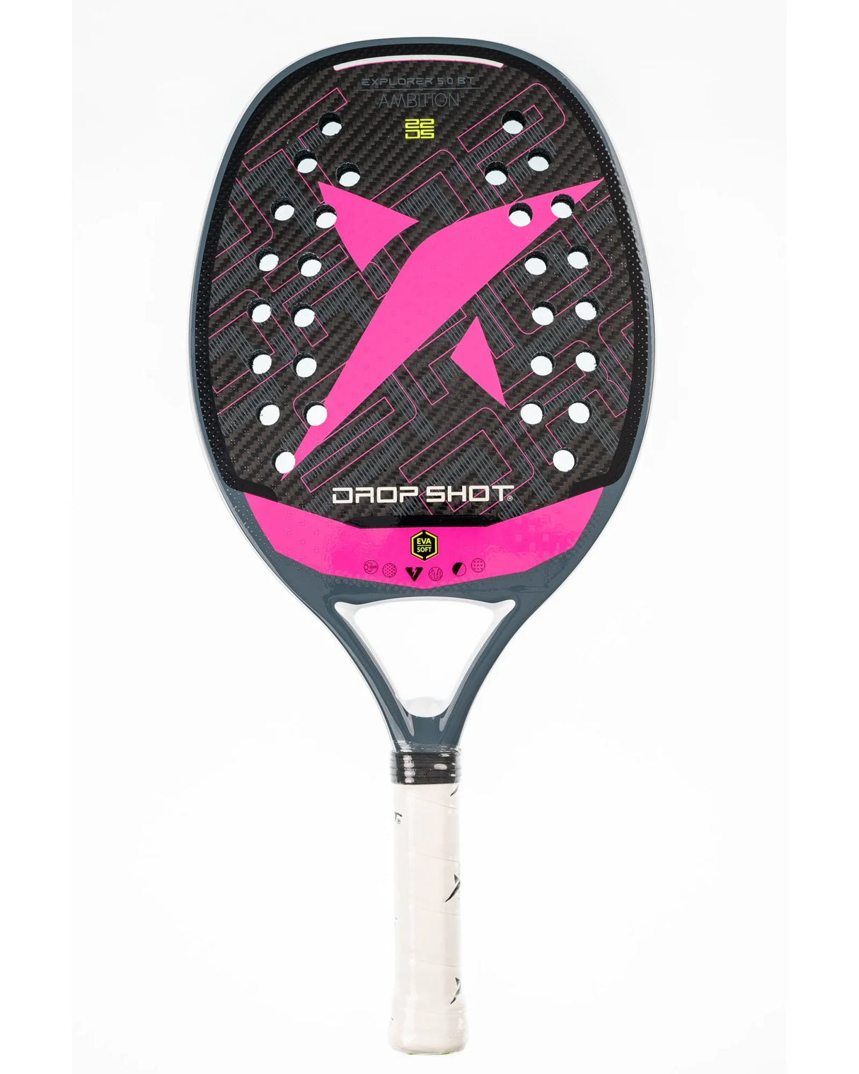 Raquete de beach tennis DROP SHOT EXPLORER 5.0 BT