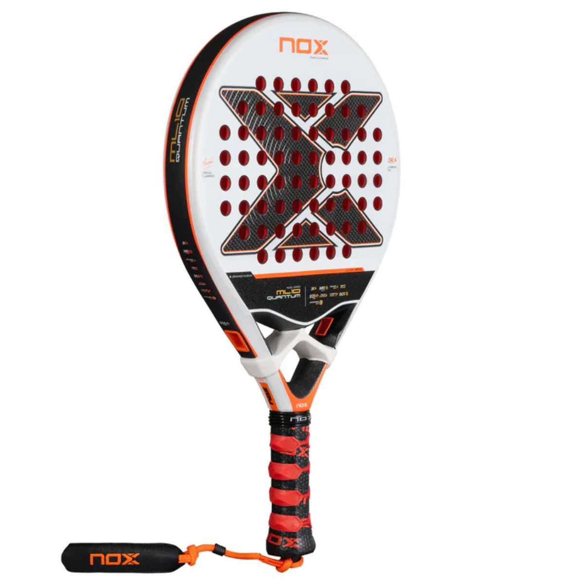 Raquete de Padel Nox Ml10 Quantum 3K Miguel Lamperti