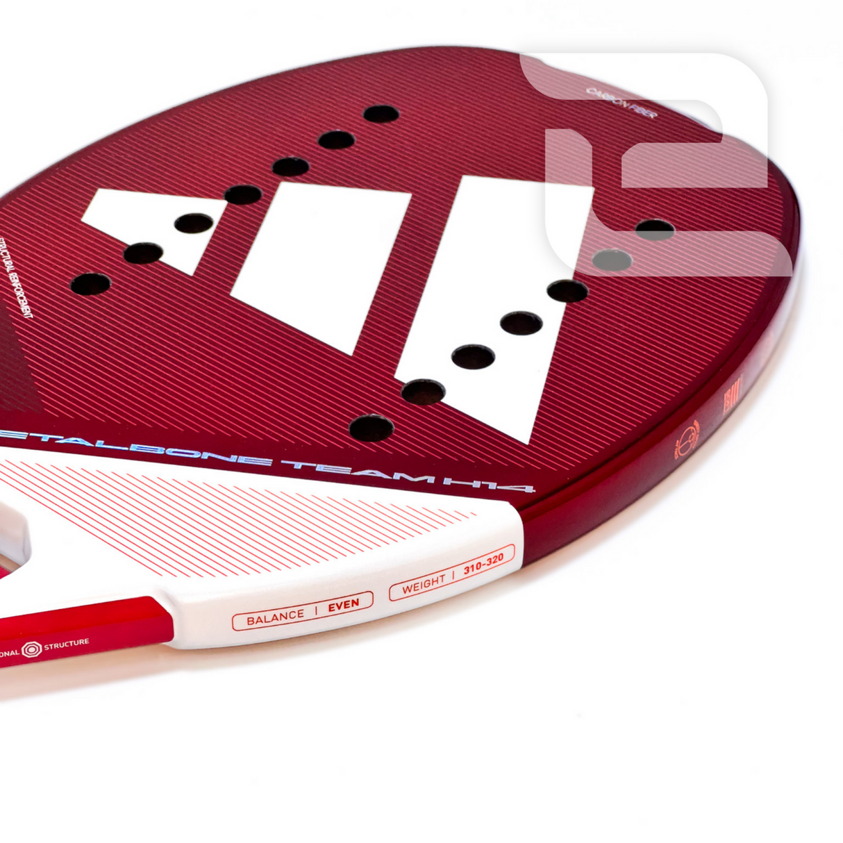 Raquete de Beach Tennis Adidas Metalbone Team 3.3 H14 2025