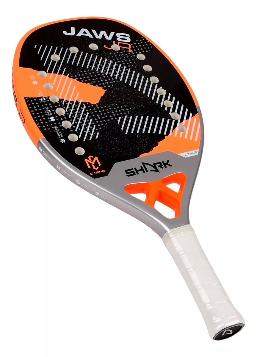 Raquete de Beach Tennis Shark Jaws Infantil Cappelletti Kids