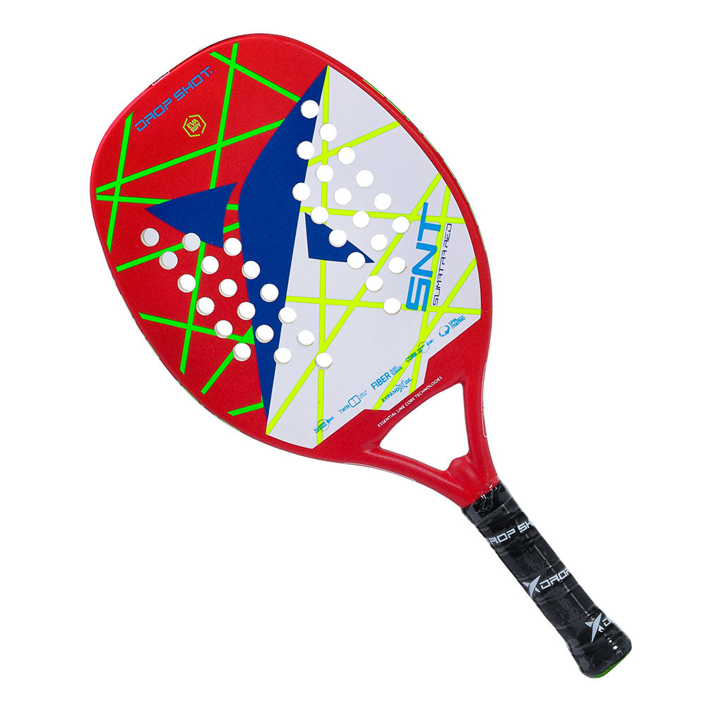 Raquete de beach tennis DROP SHOT SUMATRA RED BT