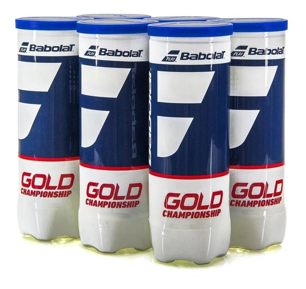 Bola de tenis Babolat Championship Gold 6 Tubos