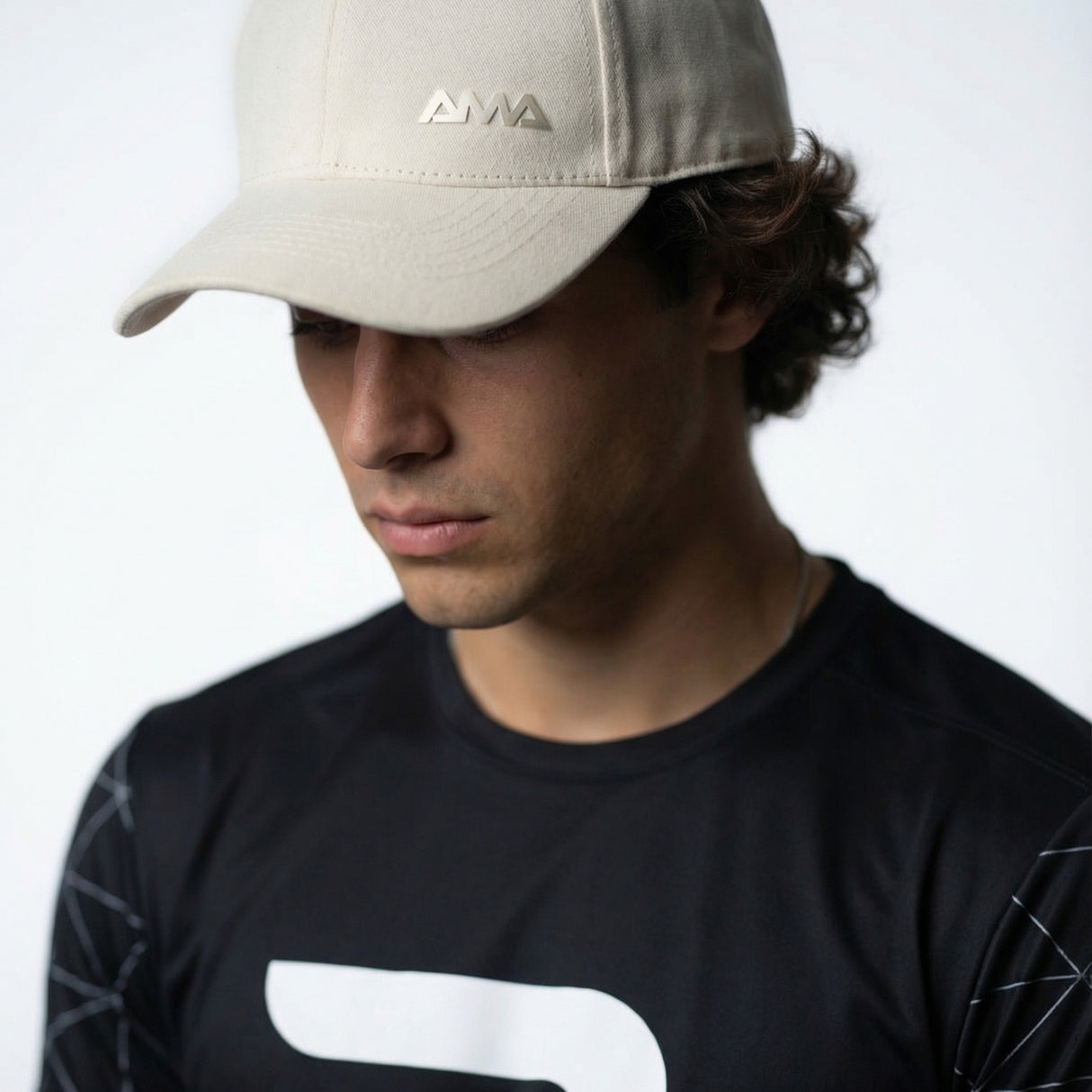 Bone Amasport Beach Tennis Casual 100% Algodão Creme