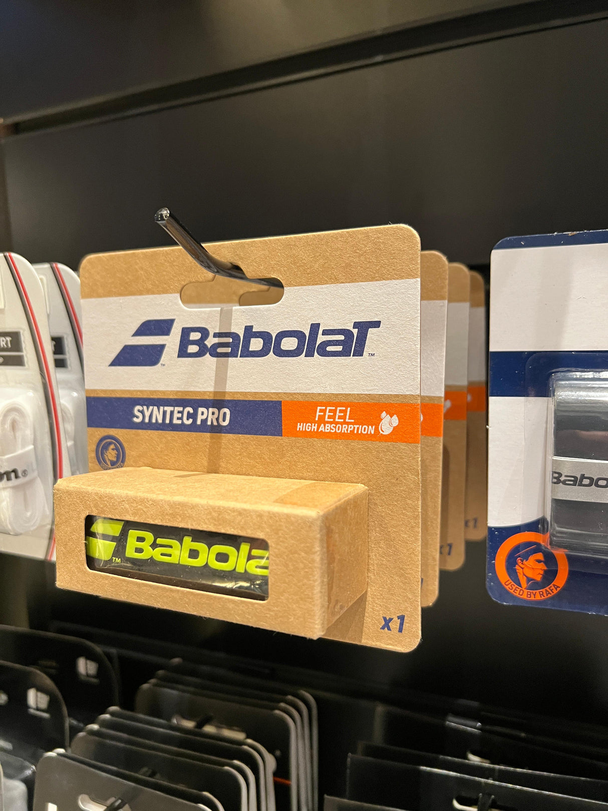 Cushion Grip Babolat Syntec Pro Feel Alcaraz Aero +Absorção