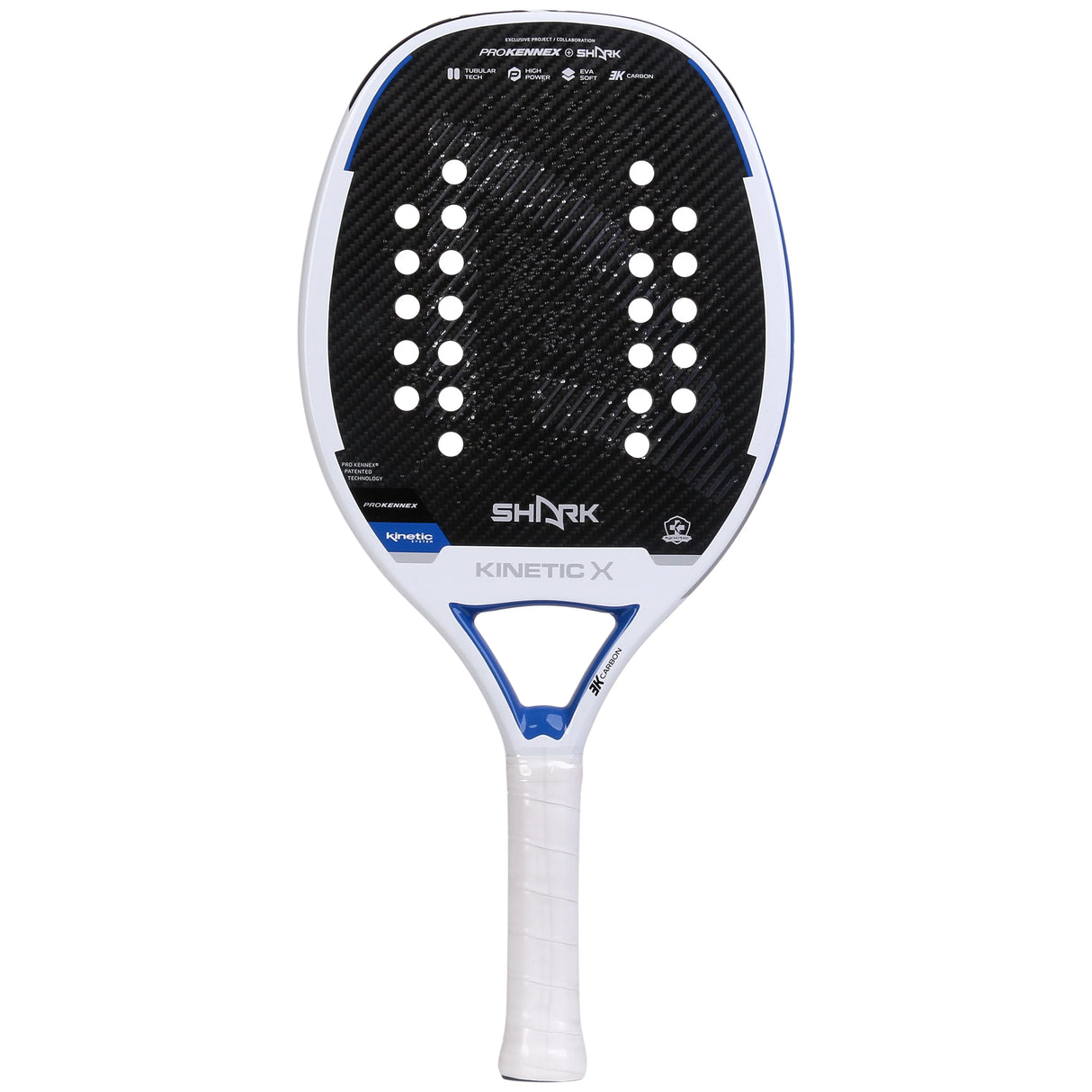 RAQUETE DE BEACH TENNIS SHARK KINETIC X BLUE