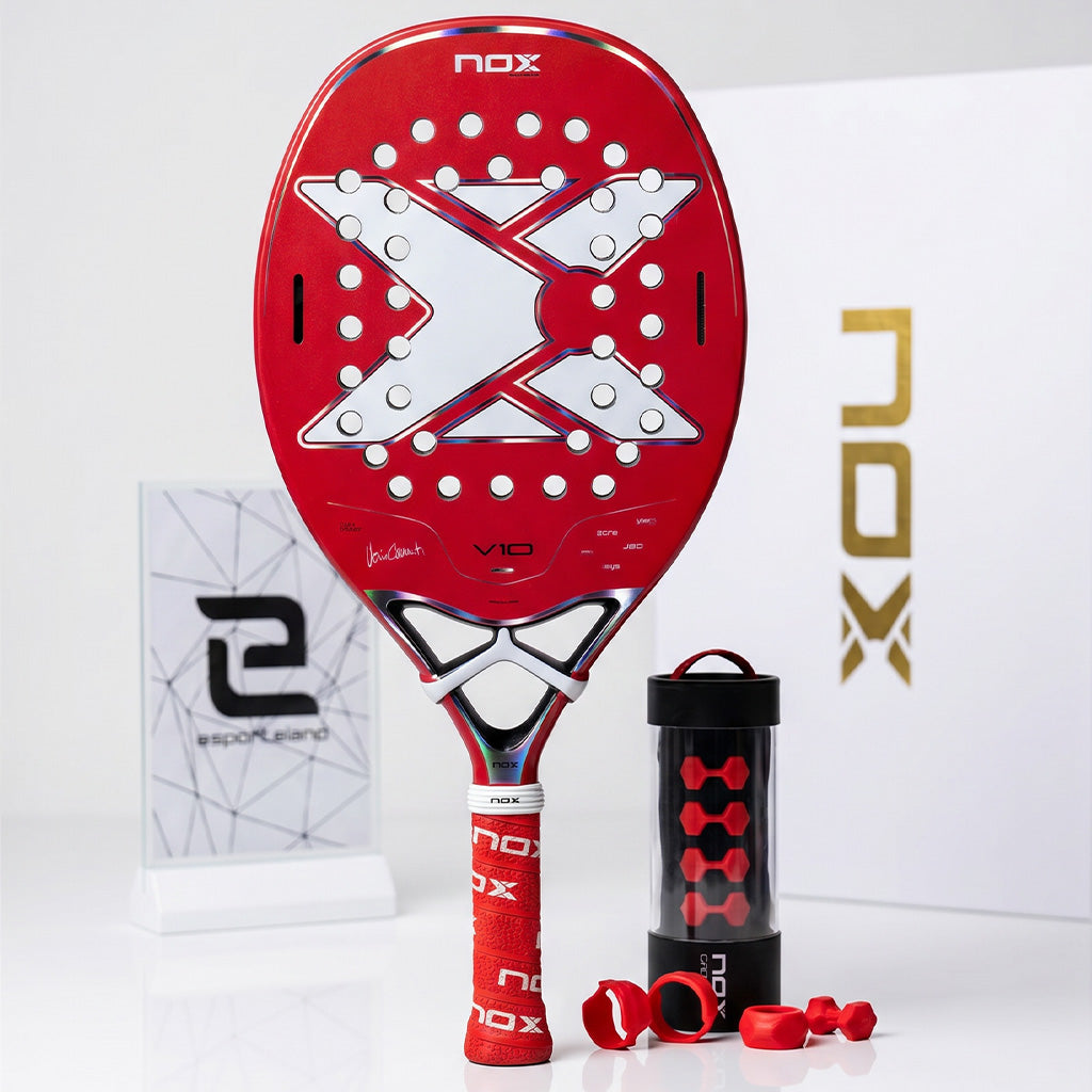 Raquete de Beach Tennis NOX V10 2026 (Vero Casadei)