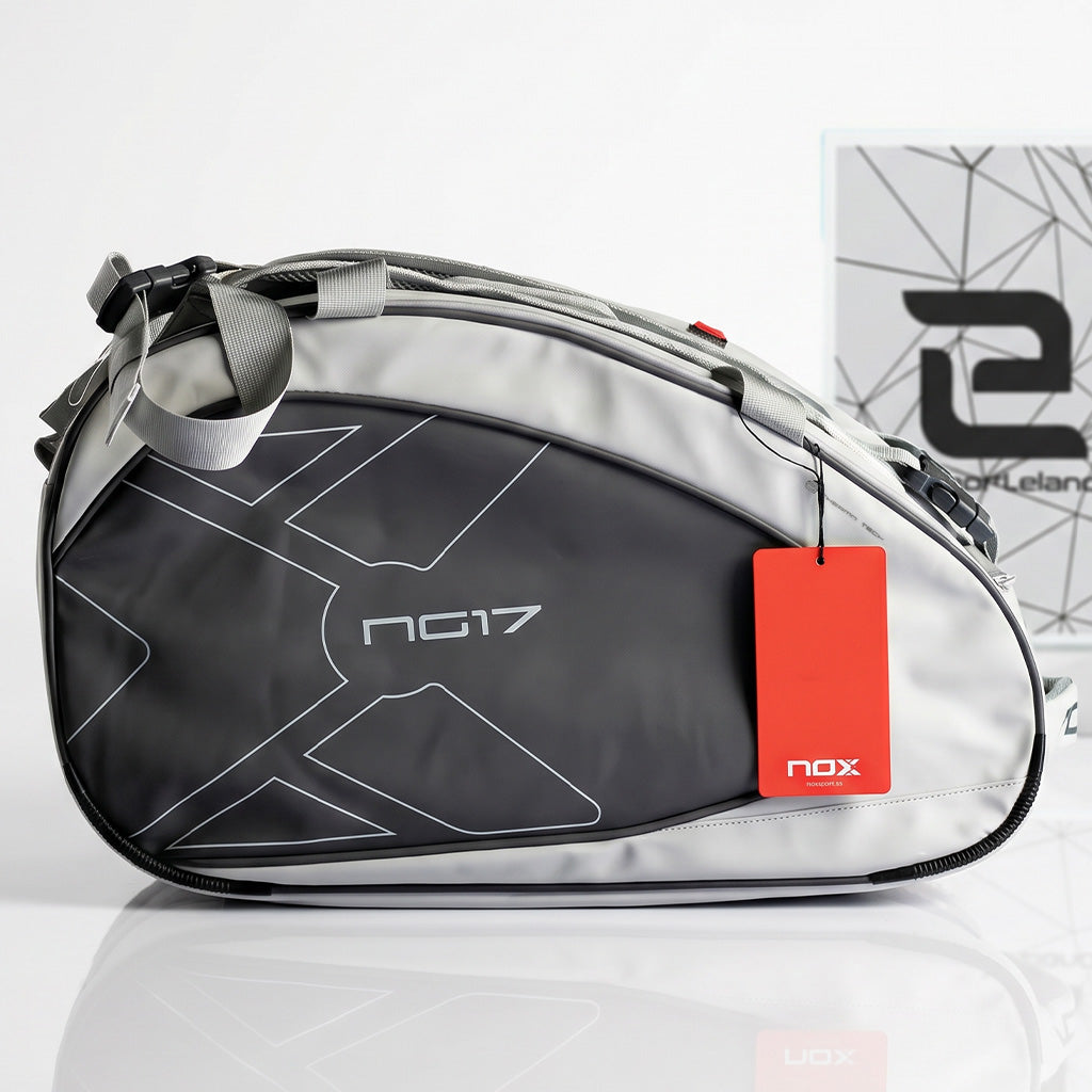 Raqueteira Luxury NG17 NOX - White/Black by Nico Gianotti