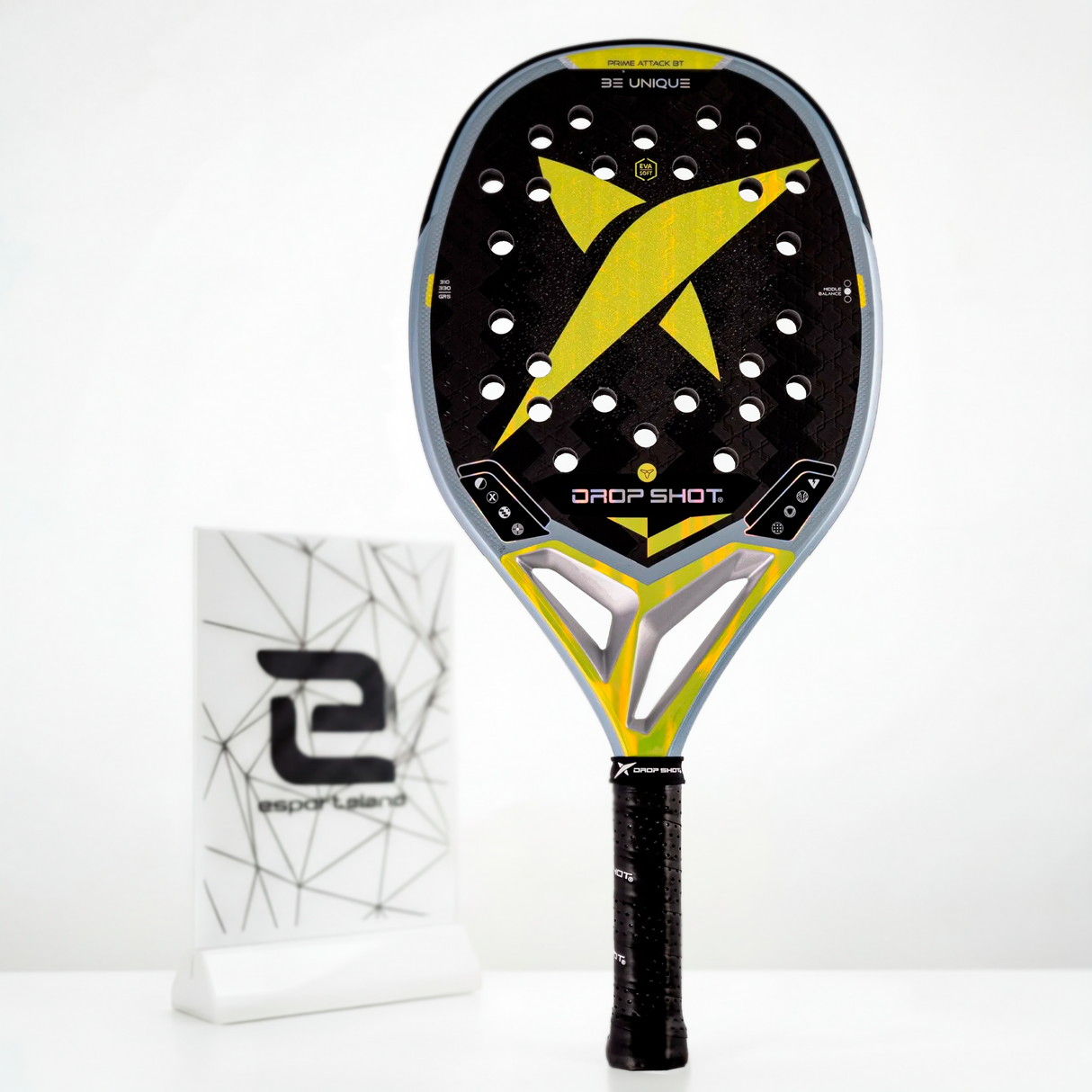 Raquete Beach Tennis Drop Shot Prime Attack BT Carbono 24K